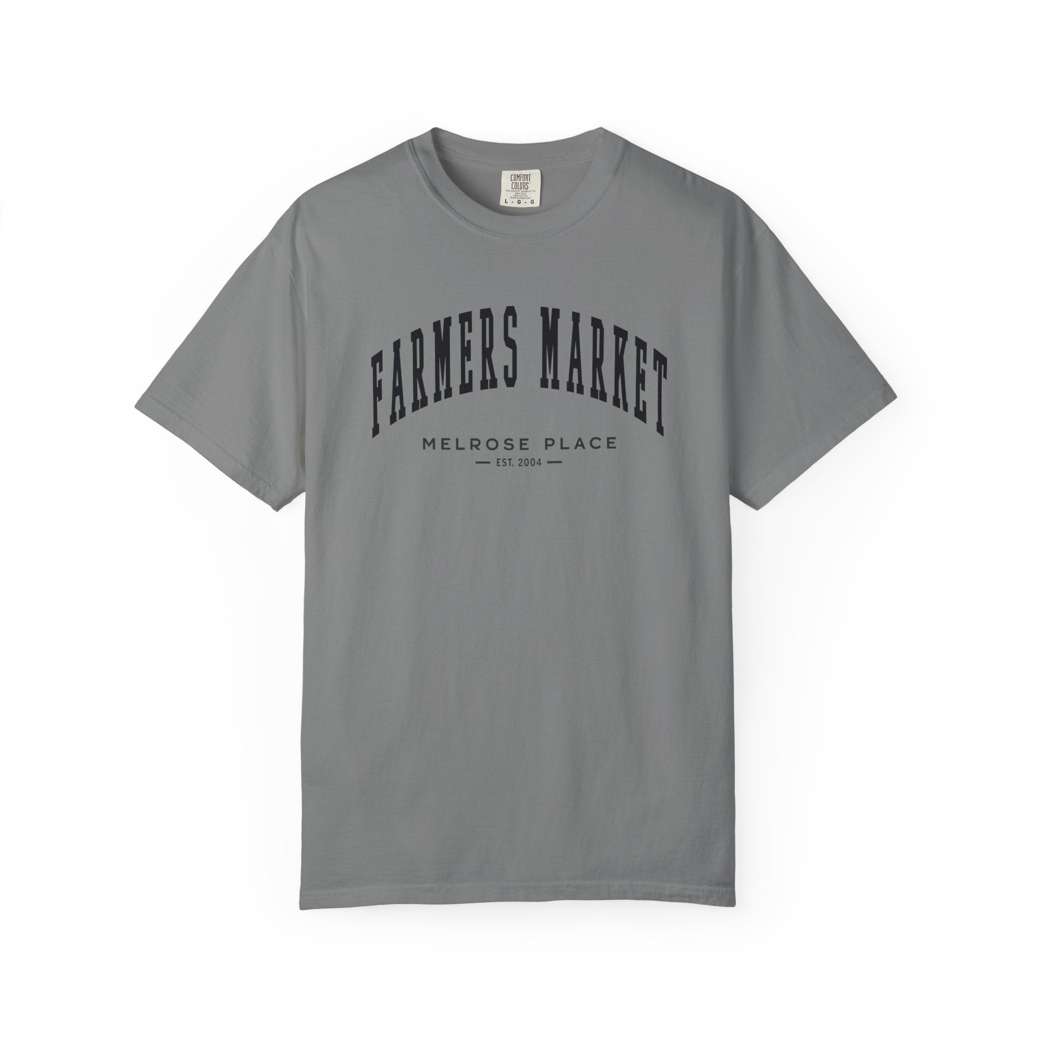 Melrose Place Farmers Market Tee (Small City Text)