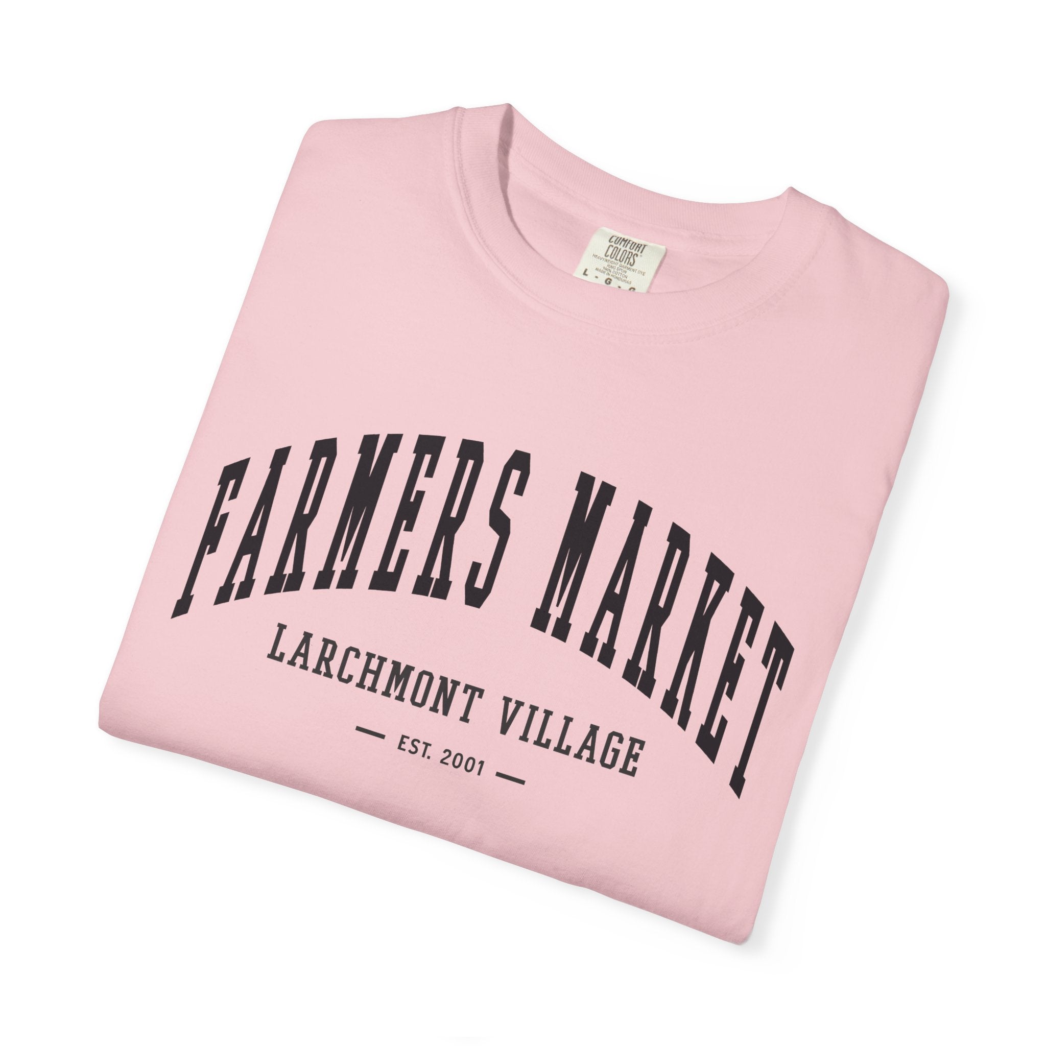 Larchmont Village Farmers Market Tee (Small City Text)
