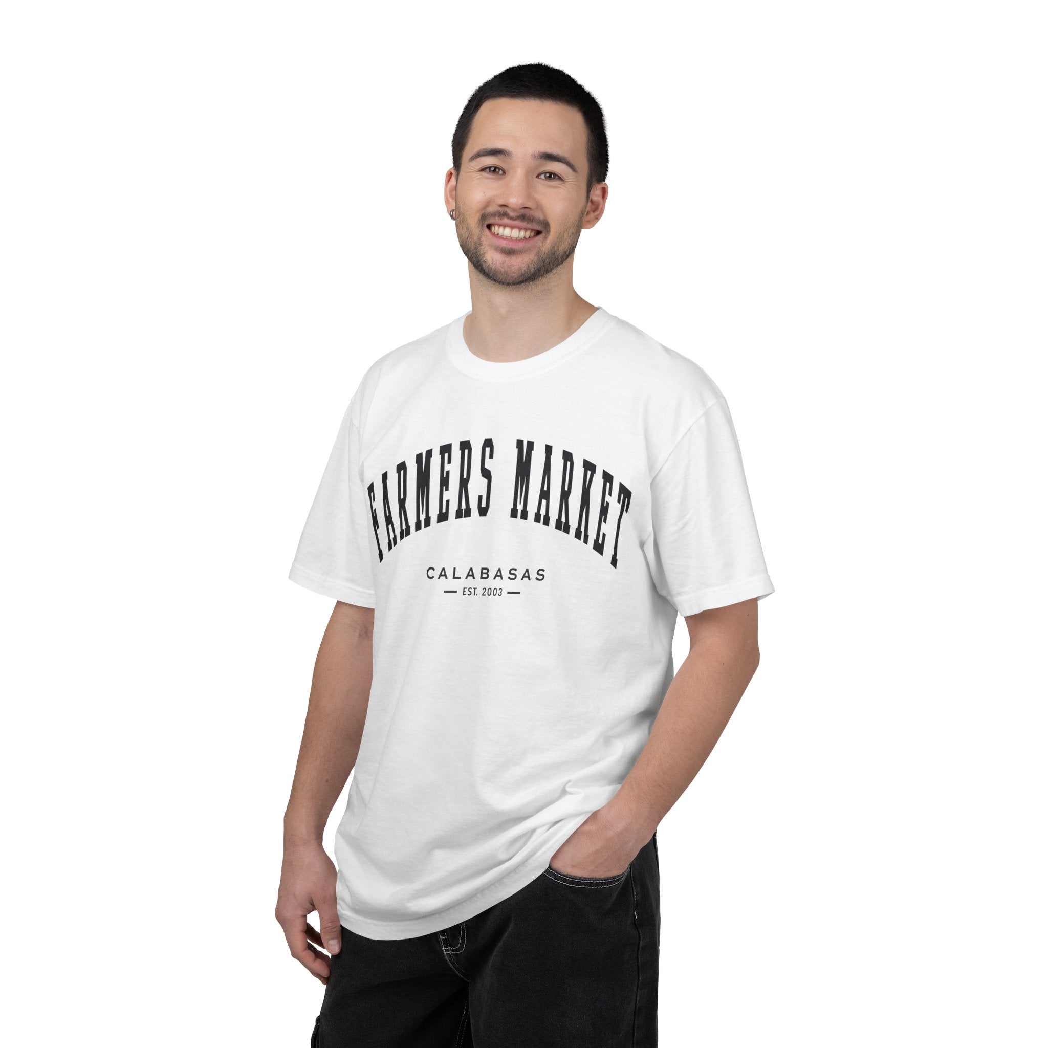 Calabasas Farmers Market Collegiate Tee (Small City Text)