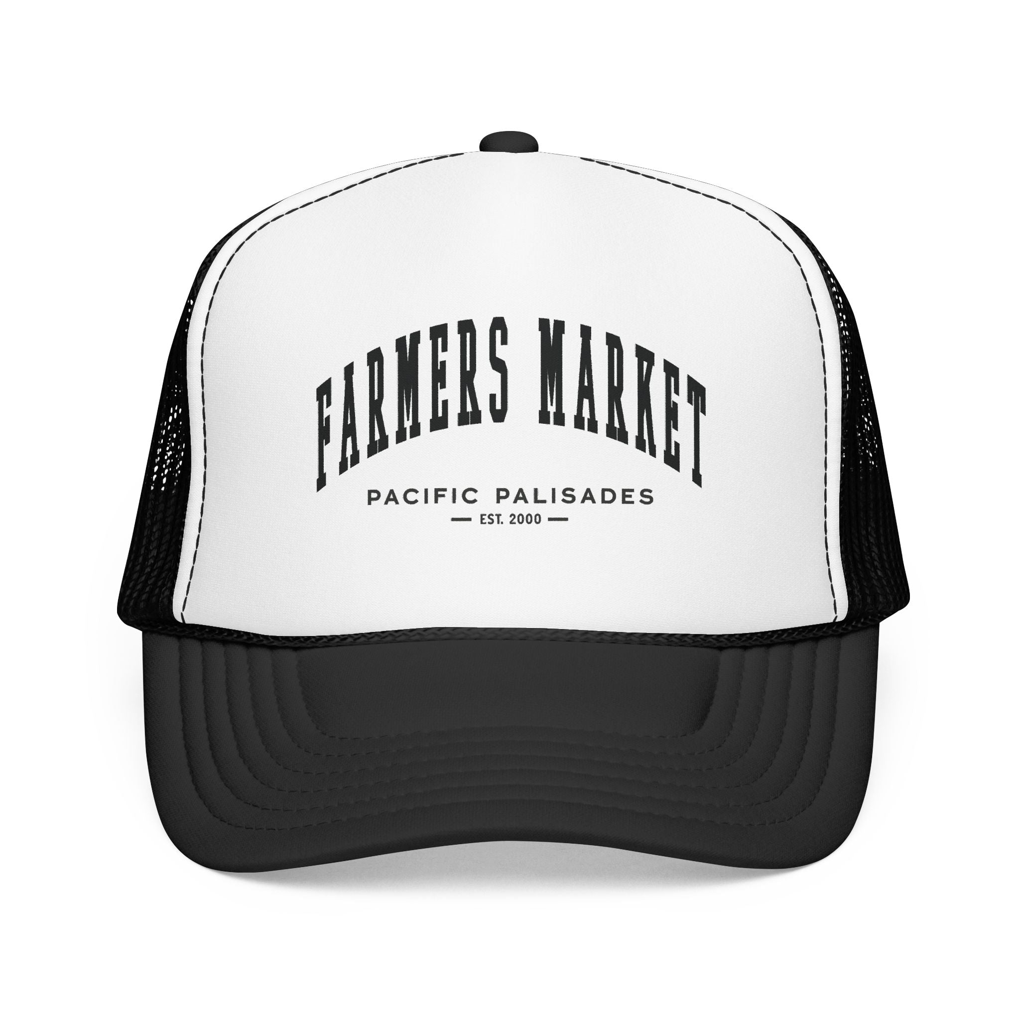 Pacific Palisades Market Trucker Hat (Small City Text)