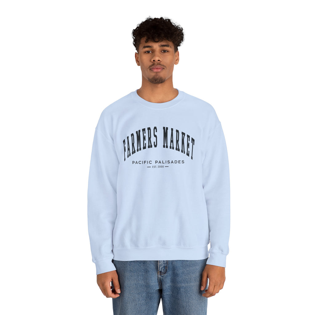 Pacific Palisades Farmers Market Collegiate Sweatshirt (Small City Text)