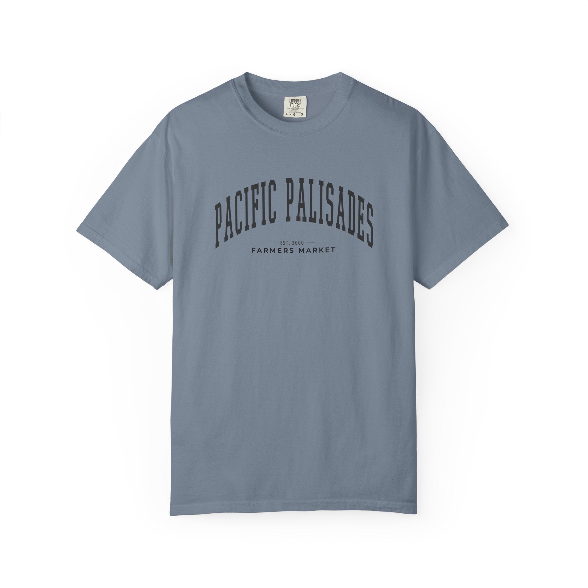 Pacific Palisades Farmers Market Tee (Large City Text)