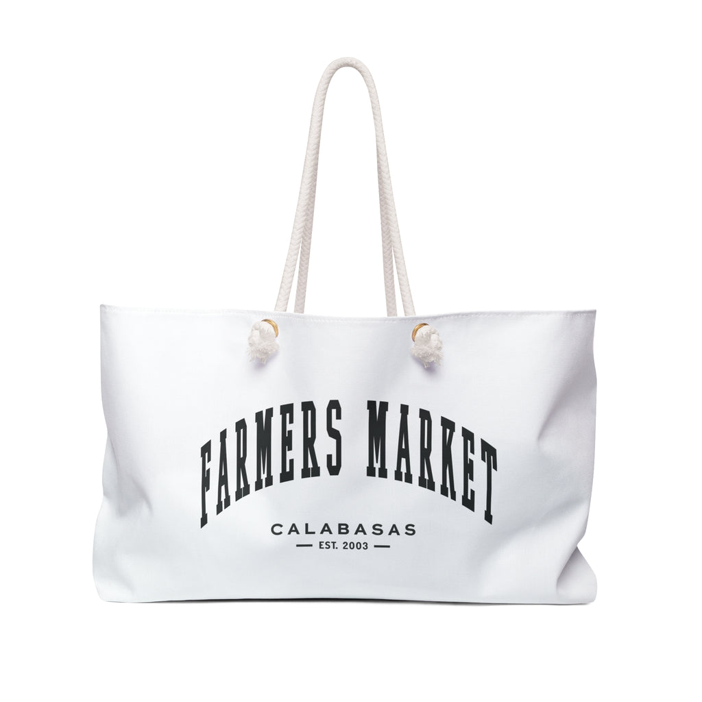 Calabasas Weekender Tote (Small City Text)