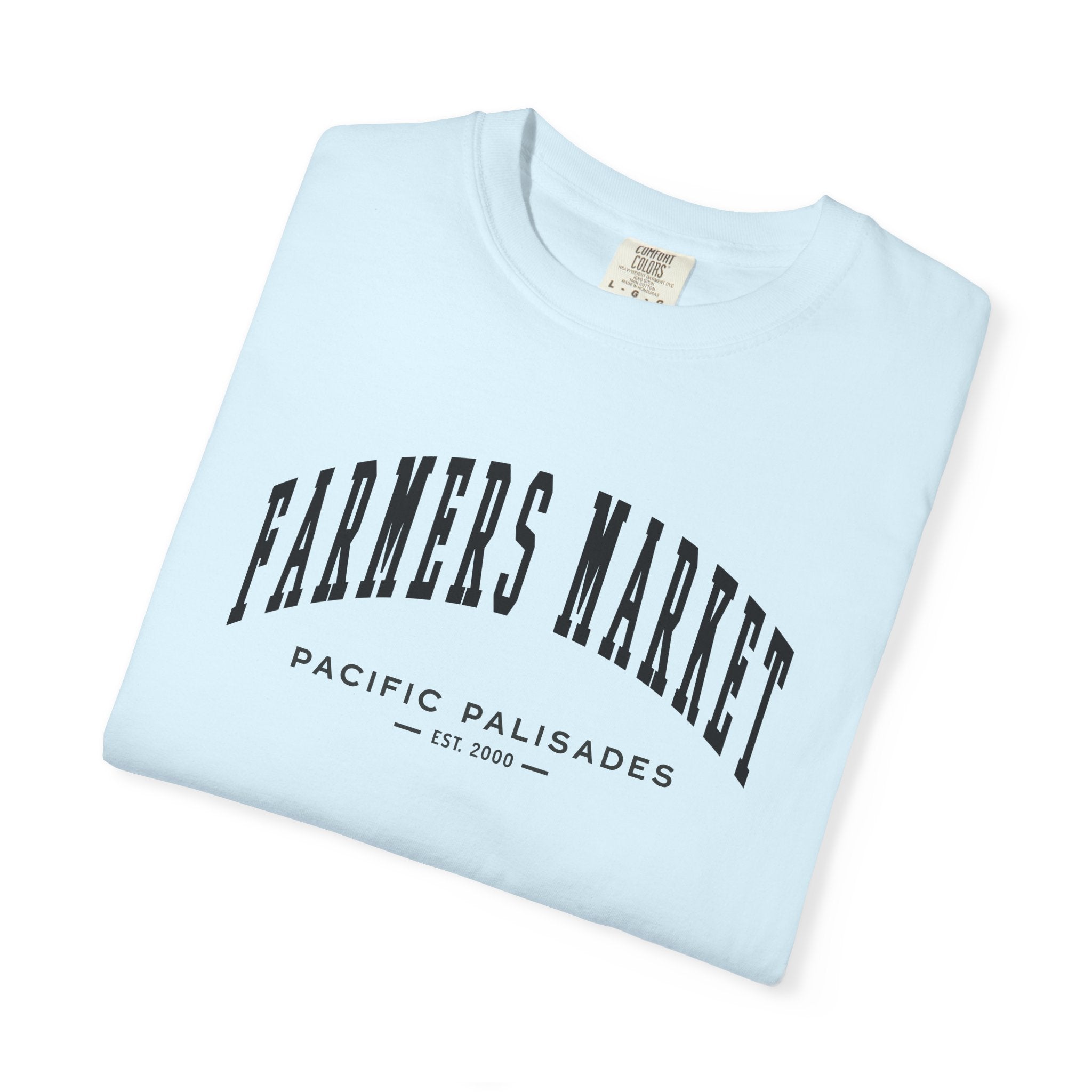 Pacific Palisades Farmers Market Collegiate Crewneck (Small City Text)