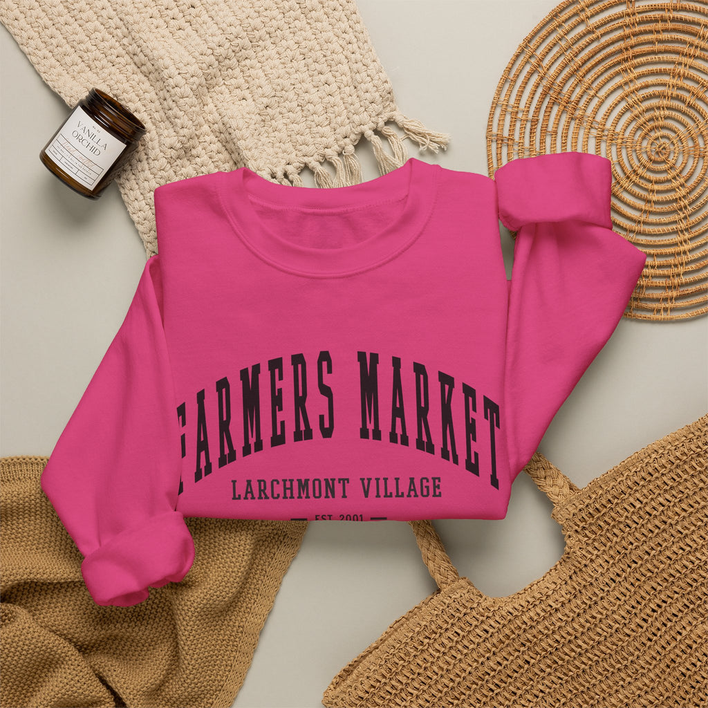 Larchmont Village Farmers Market Sweatshirt (Small City Text)
