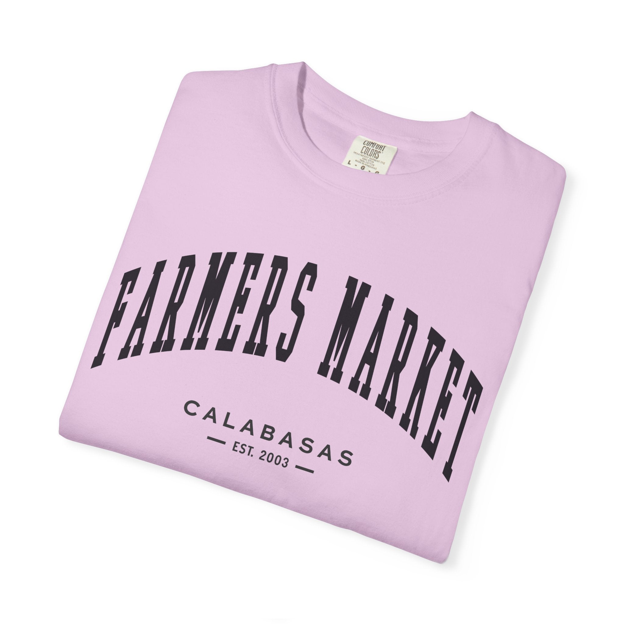 Calabasas Farmers Market Collegiate Tee (Small City Text)