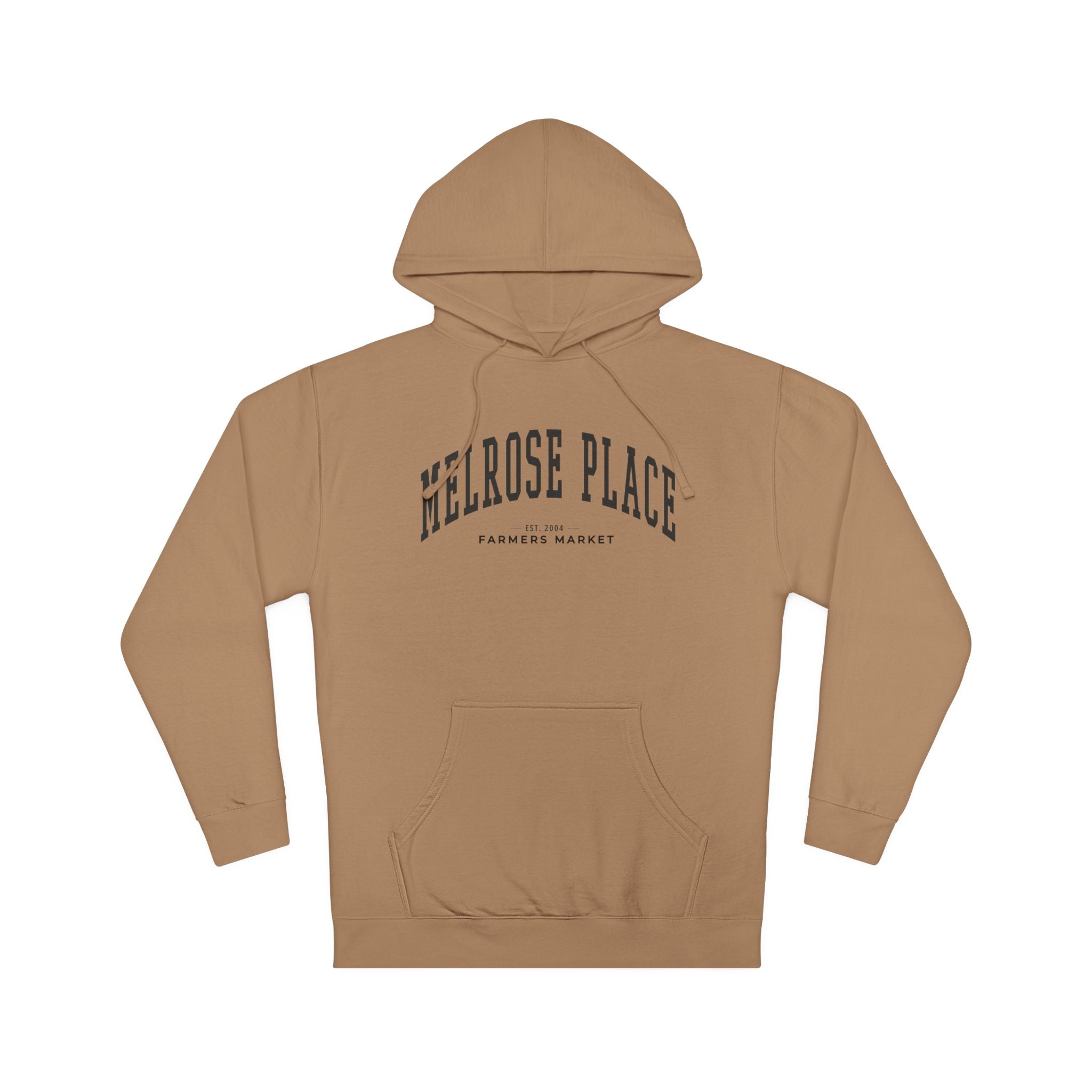 Melrose Place Farmers Market Collegiate Hoodie (Large City Text)