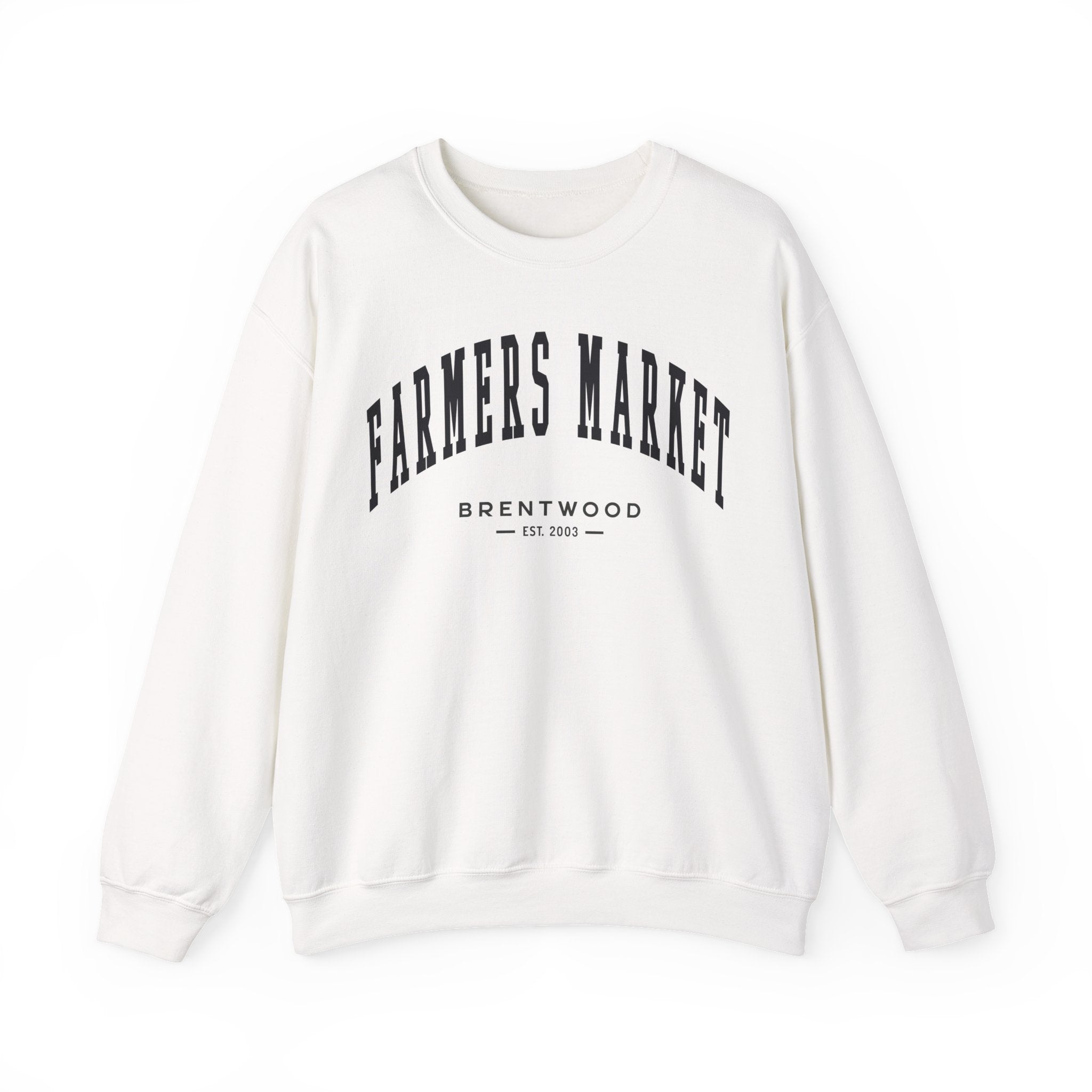 Brentwood Farmers Market Sweatshirt (Small City Text)