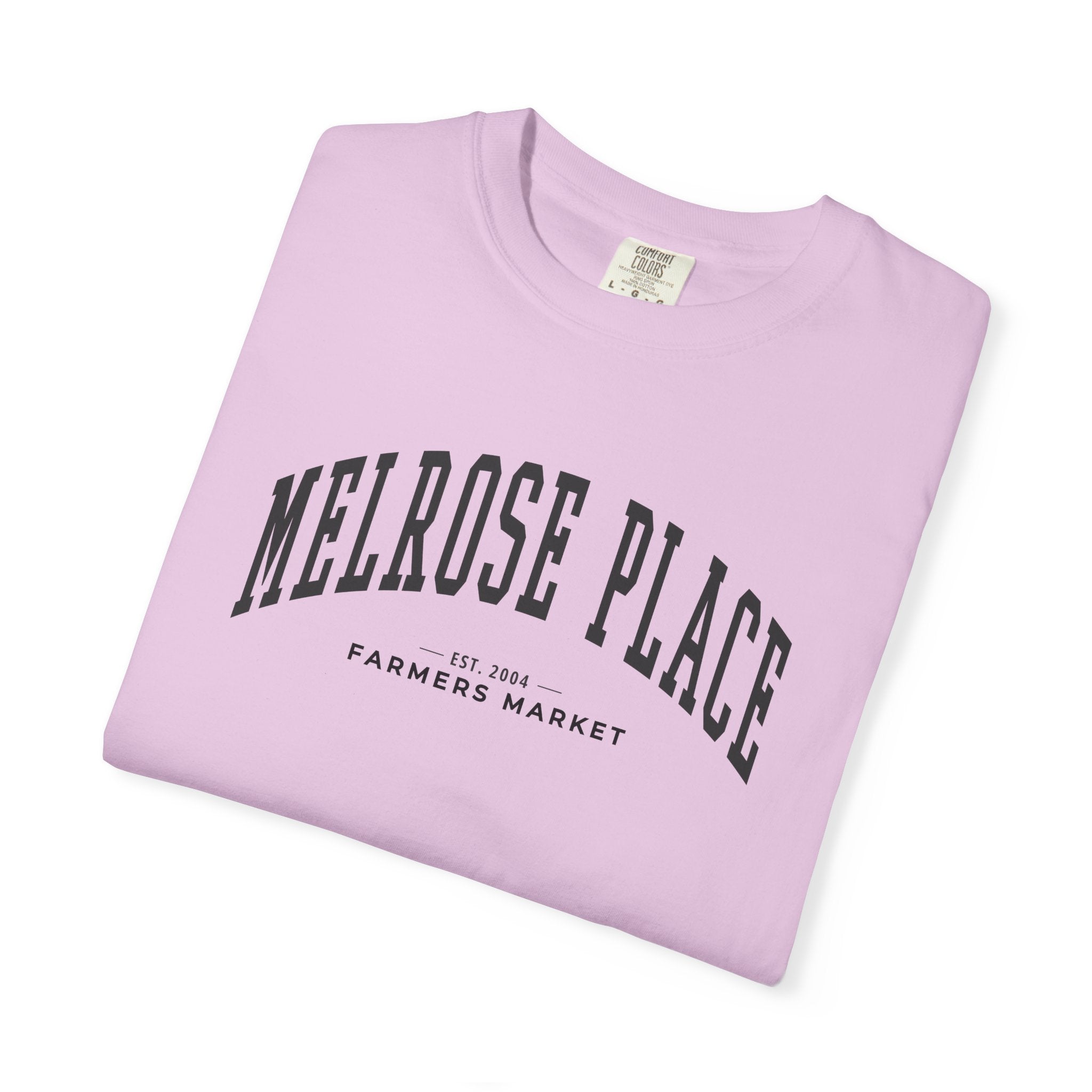 Melrose Place Farmers Market Tee (Large City Text)