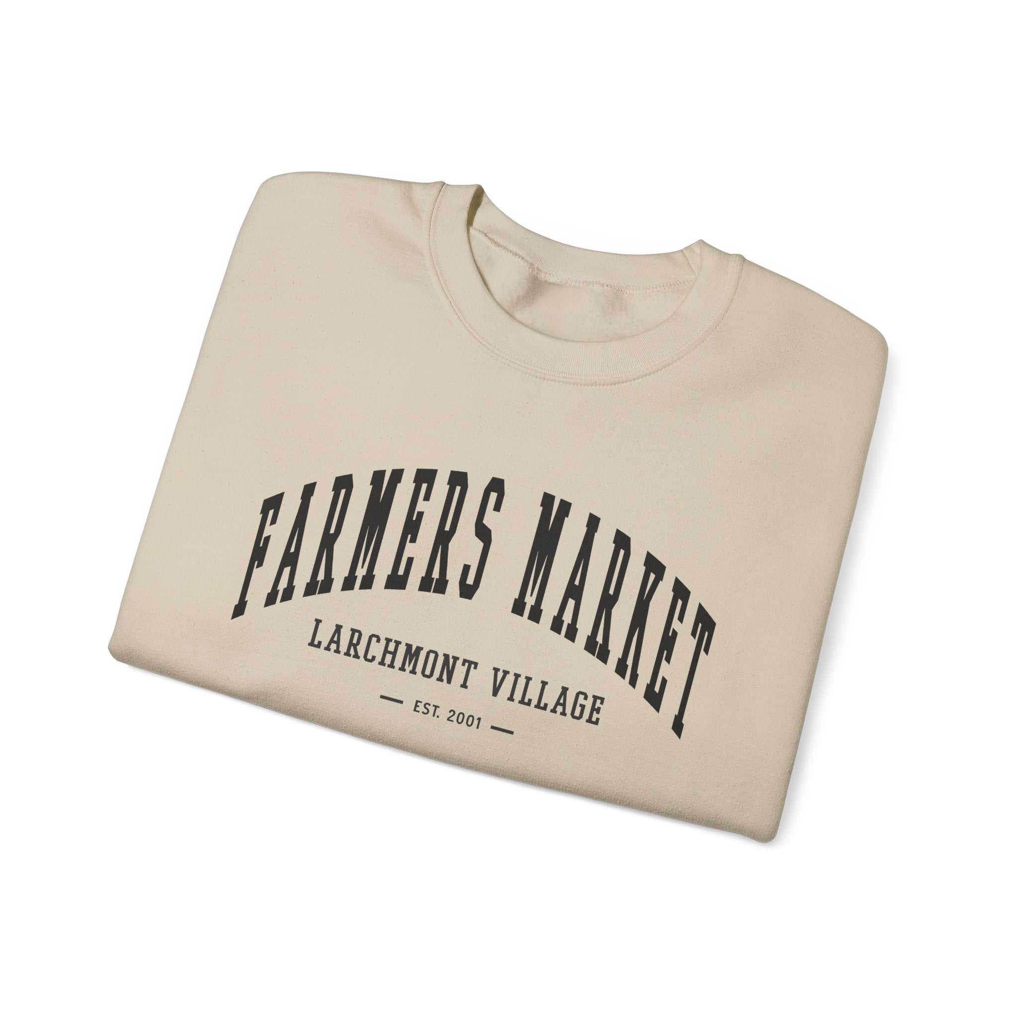 Larchmont Village Farmers Market Sweatshirt (Small City Text)