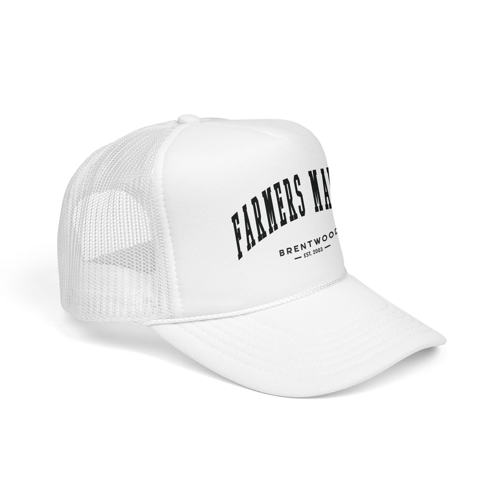 Brentwood Farmers Market Trucker Hat (Small City Text)