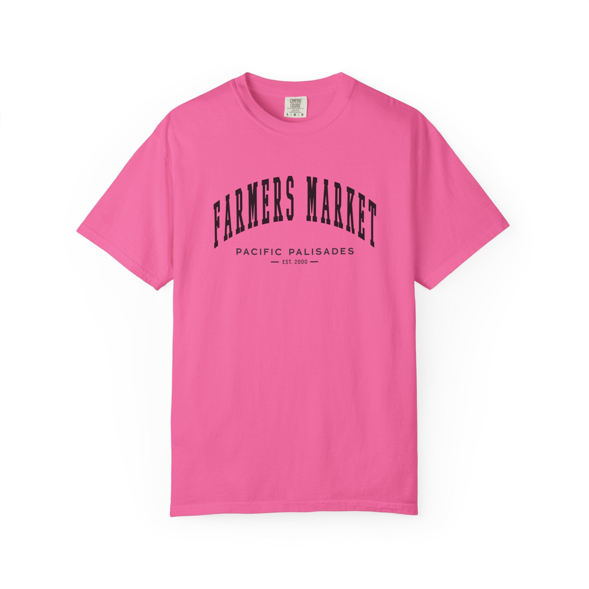 Pacific Palisades Farmers Market Collegiate Crewneck (Small City Text)