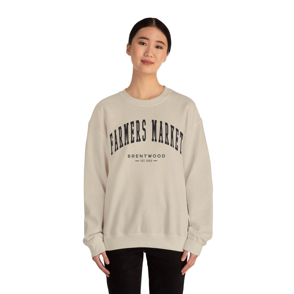 Brentwood Farmers Market Sweatshirt (Small City Text)