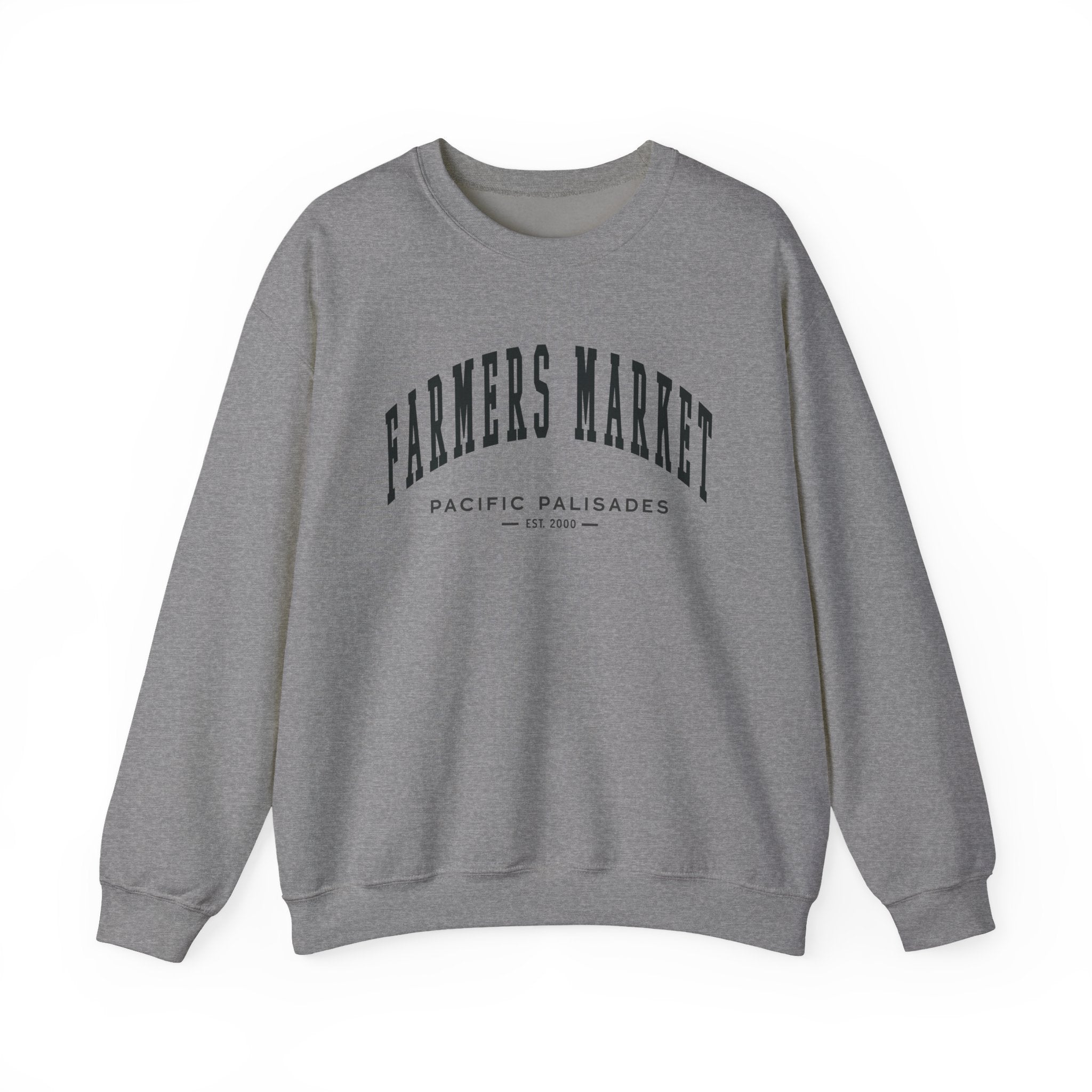 Pacific Palisades Farmers Market Collegiate Sweatshirt (Small City Text)
