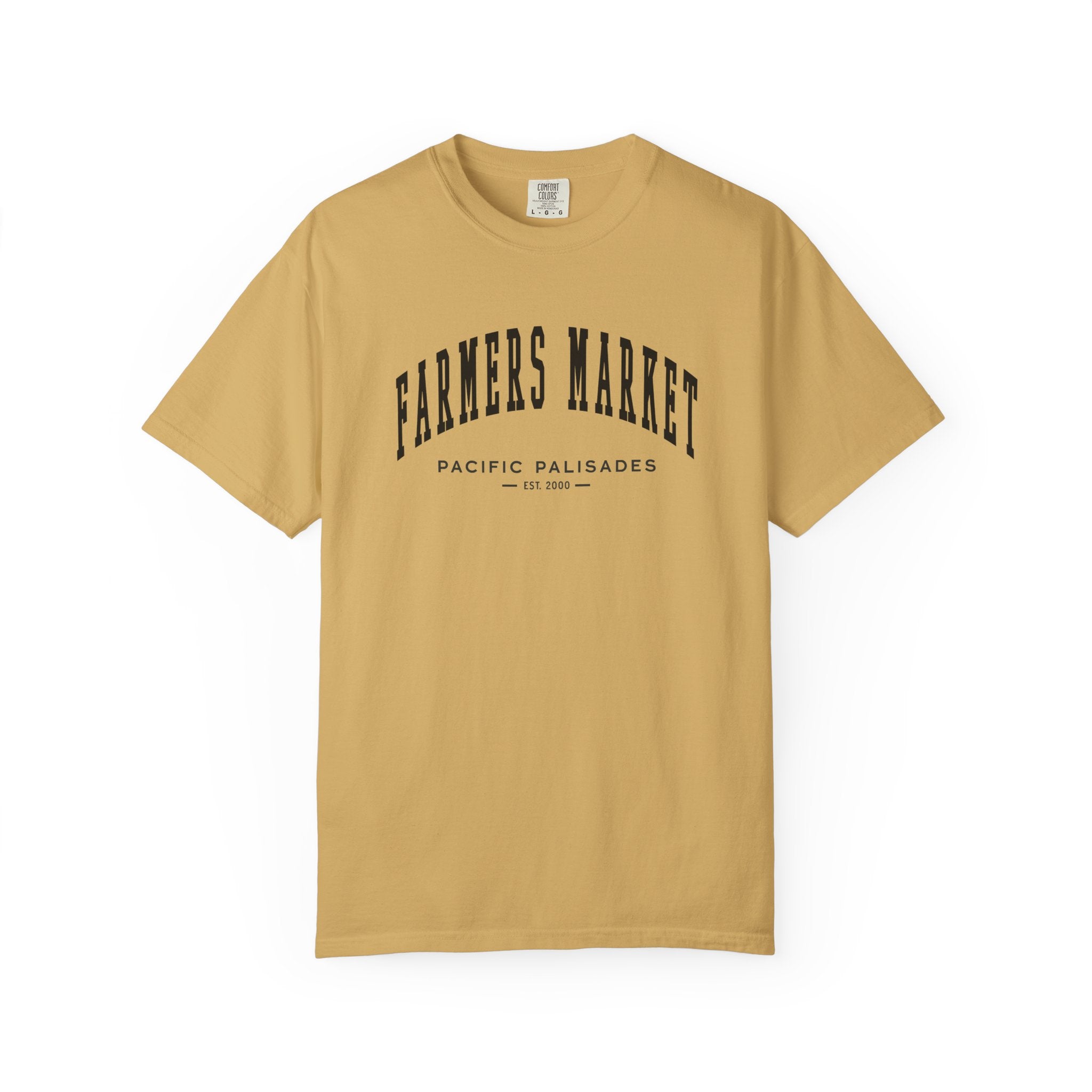 Pacific Palisades Farmers Market Collegiate Crewneck (Small City Text)