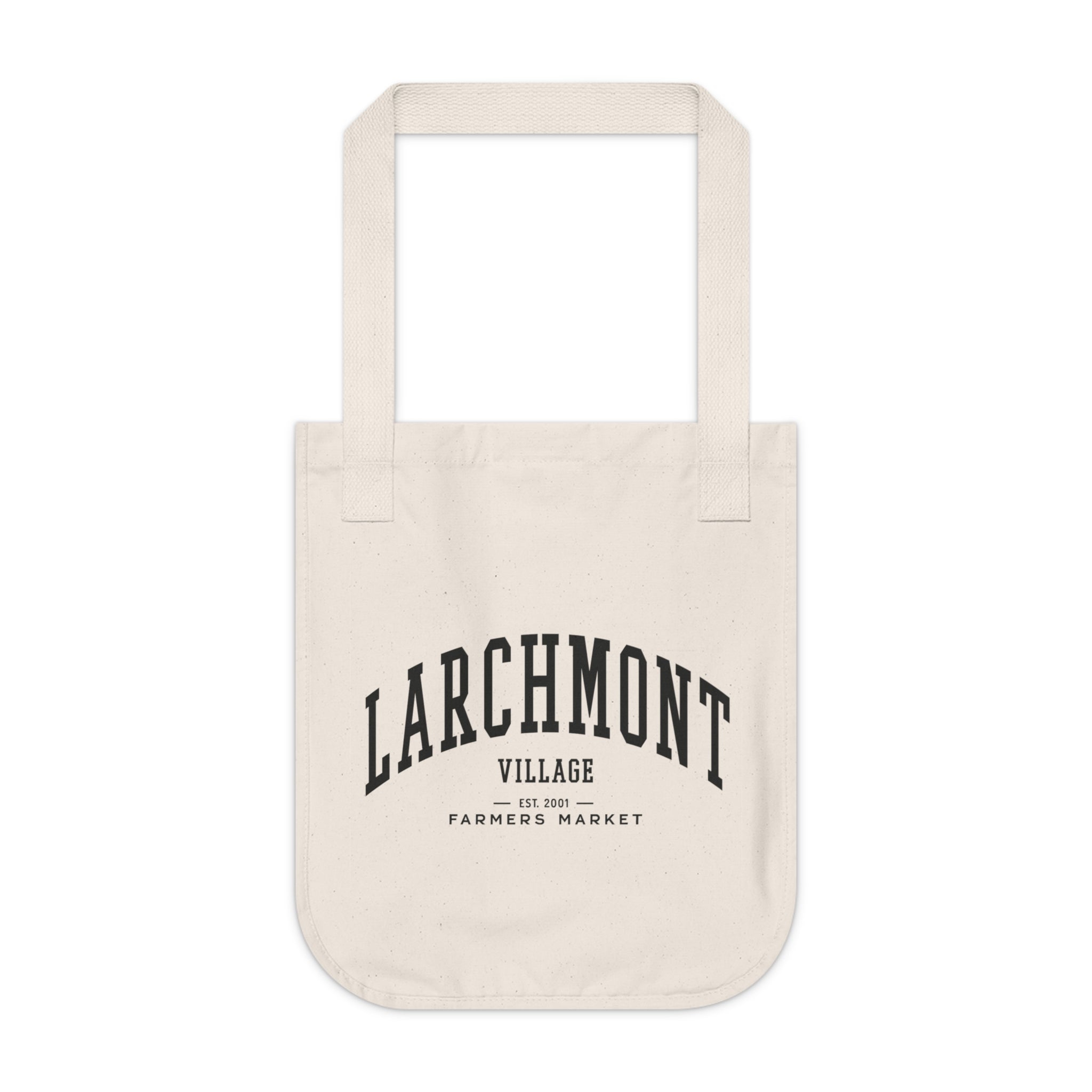 Larchmont Village Market Tote (Large City Text)