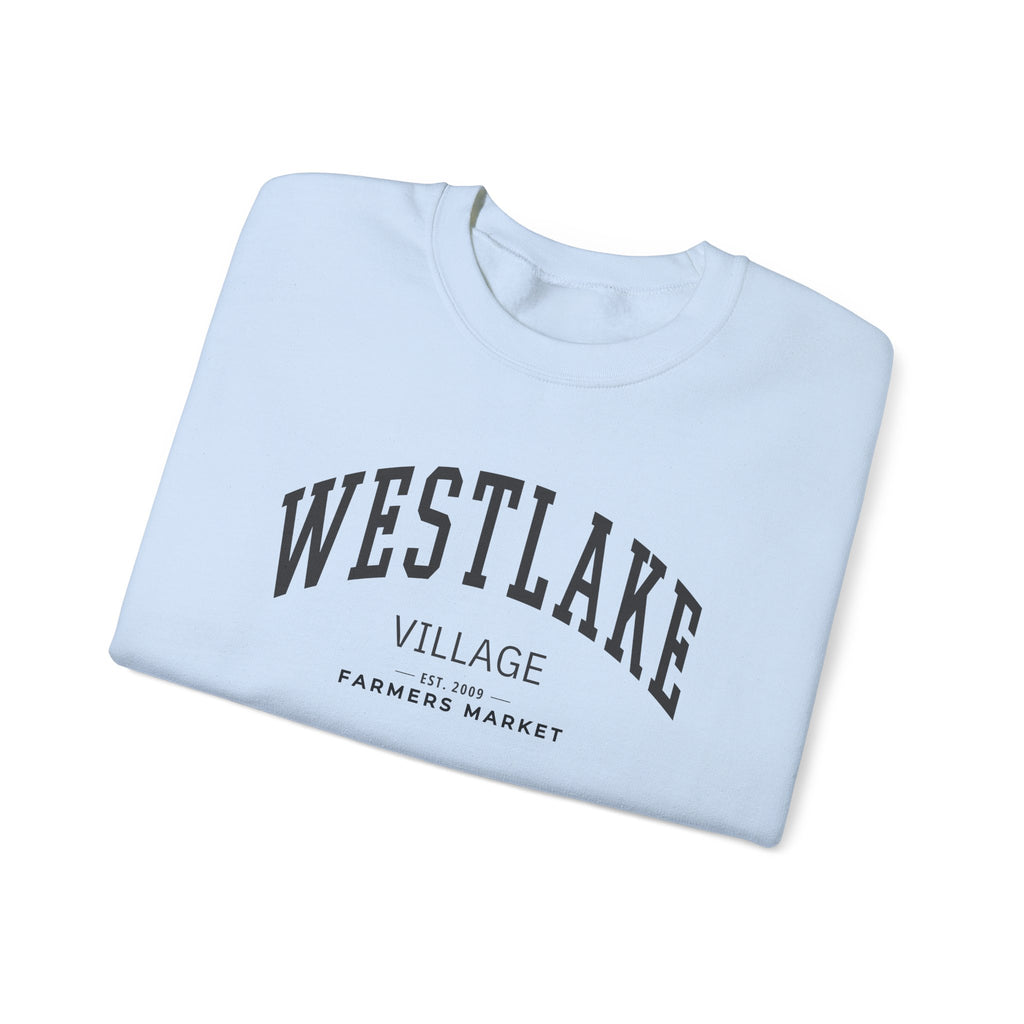 Westlake Village Farmers Market Collegiate Crewneck (Large City Text)