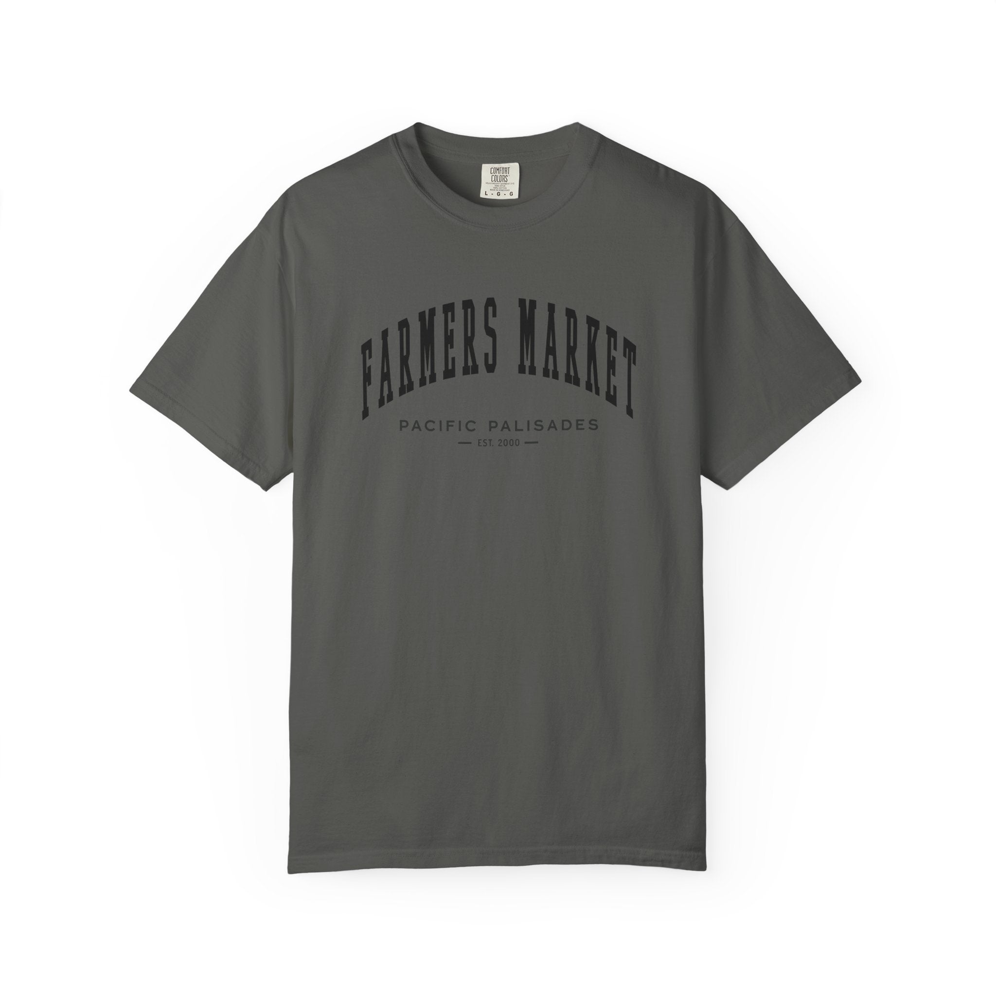 Pacific Palisades Farmers Market Collegiate Crewneck (Small City Text)