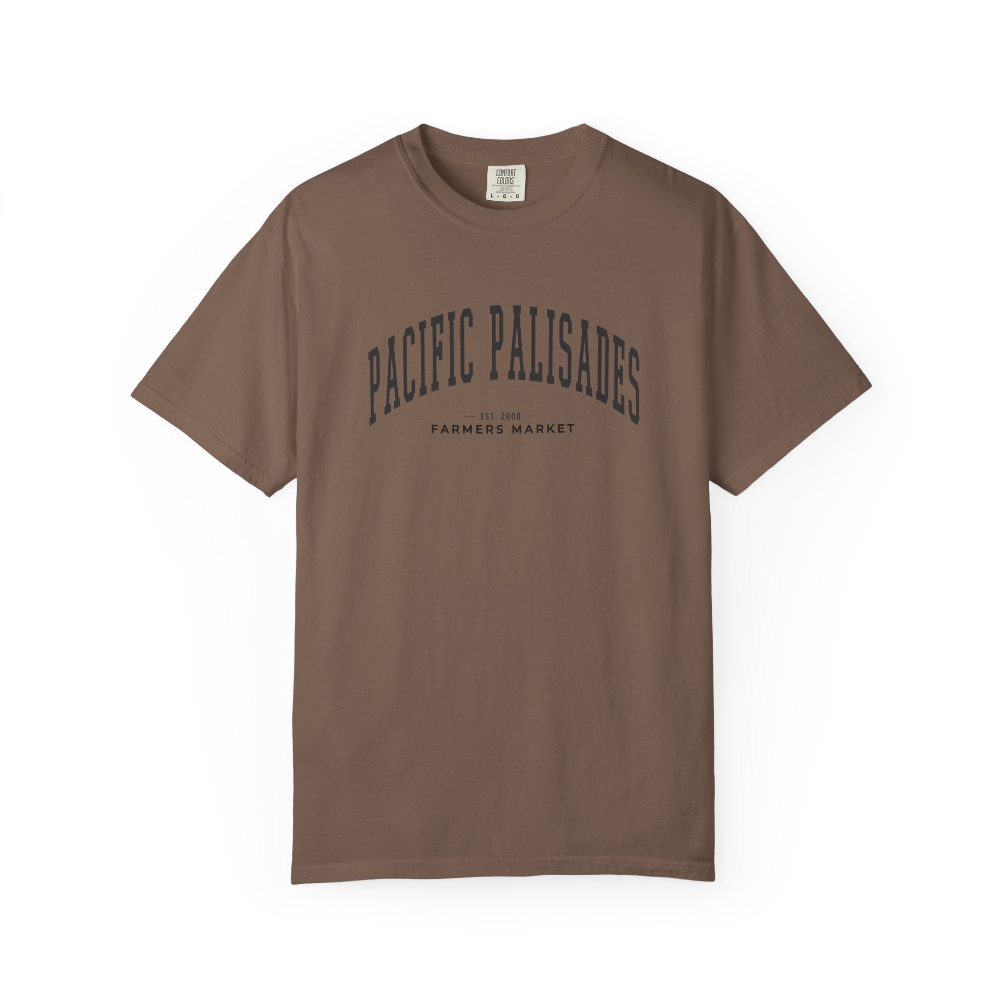 Pacific Palisades Farmers Market Tee (Large City Text)