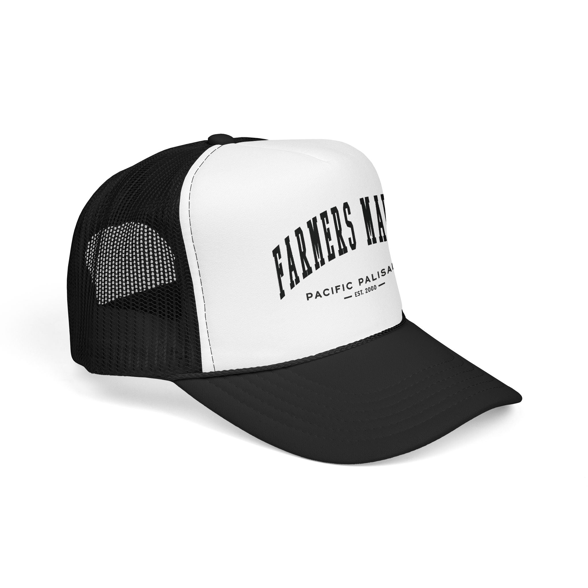 Pacific Palisades Market Trucker Hat (Small City Text)