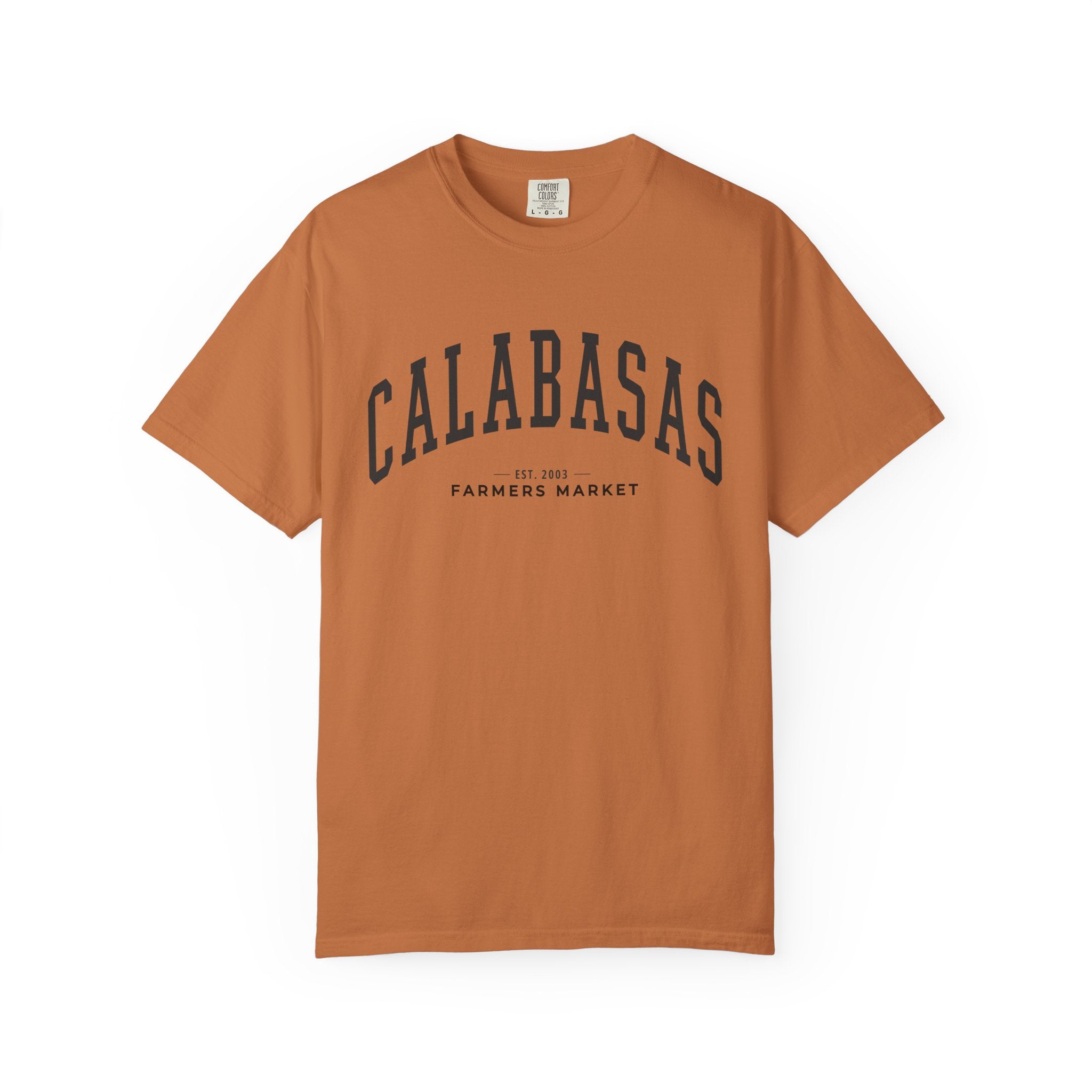 Calabasas Farmers Market Tee (Large City Text)