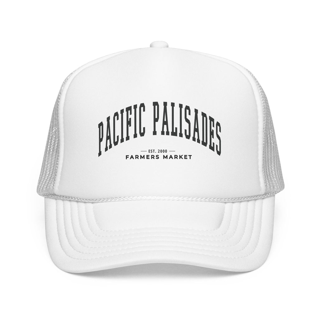 Pacific Palisades Market Trucker Hat (Large City Text)