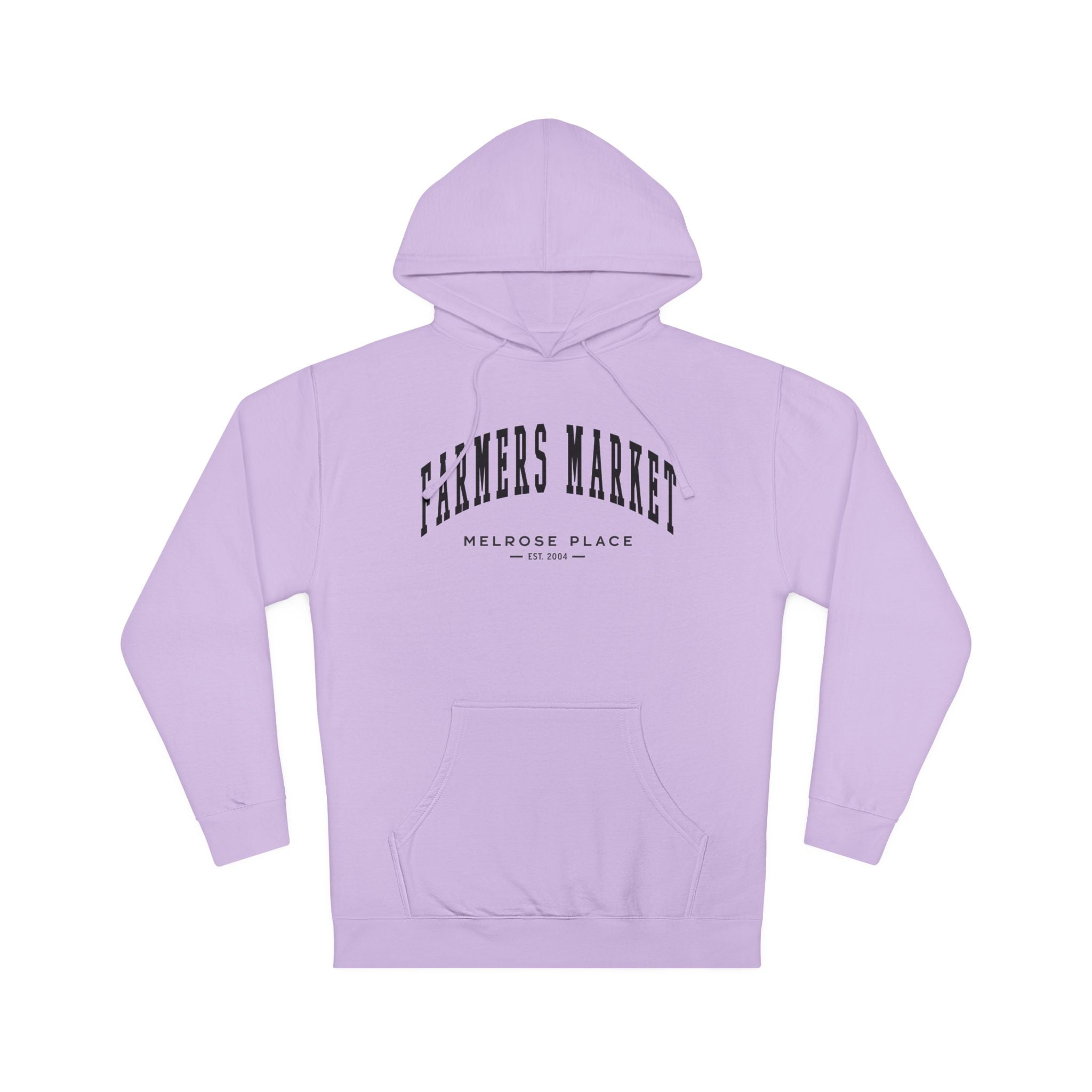 Melrose Place Farmers Market Collegiate Hoodie (Small City Text)