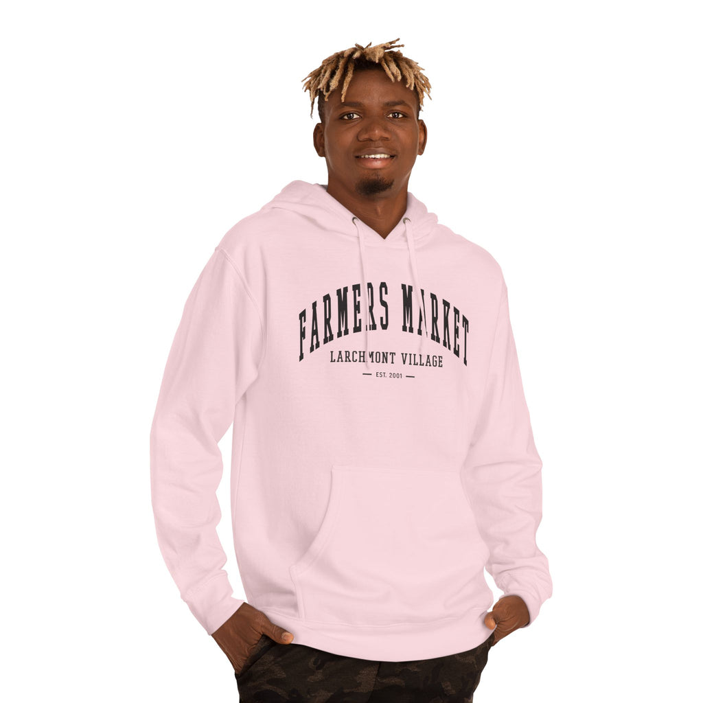 Larchmont Village Farmers Market Hoodie (Small City Text)