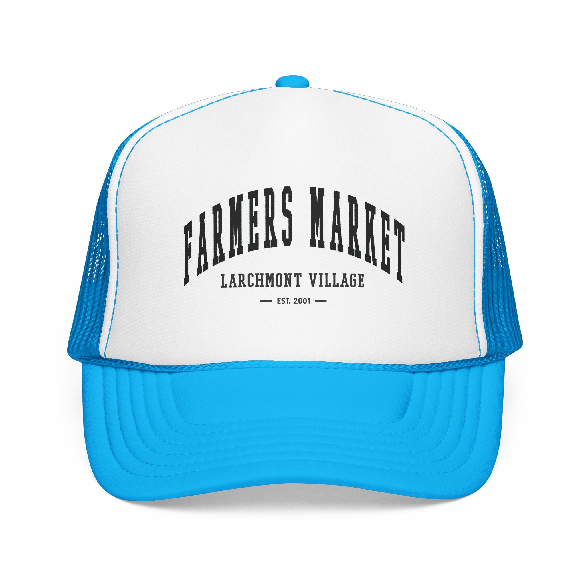 Larchmont Village Market Trucker Hat (Small City Text)