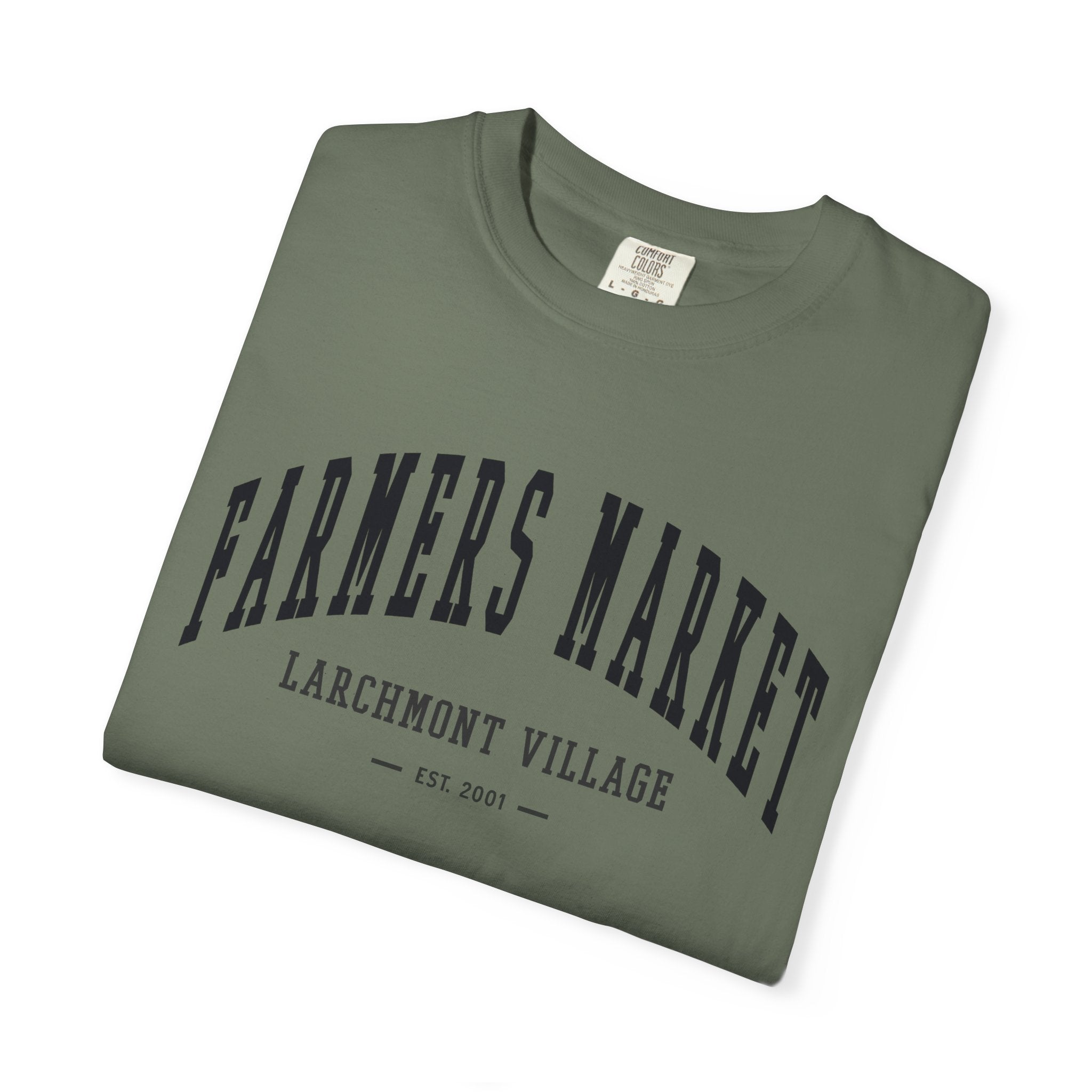 Larchmont Village Farmers Market Tee (Small City Text)