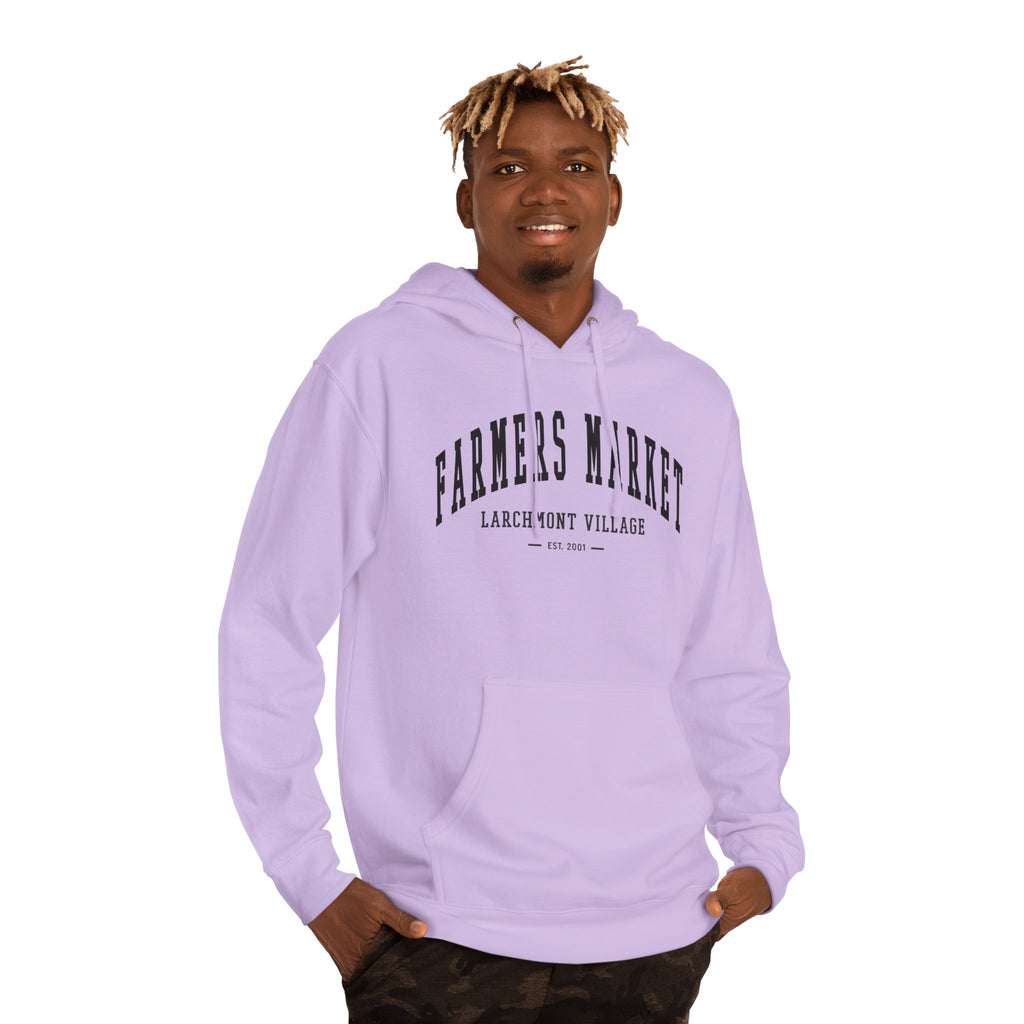 Larchmont Village Farmers Market Hoodie (Small City Text)