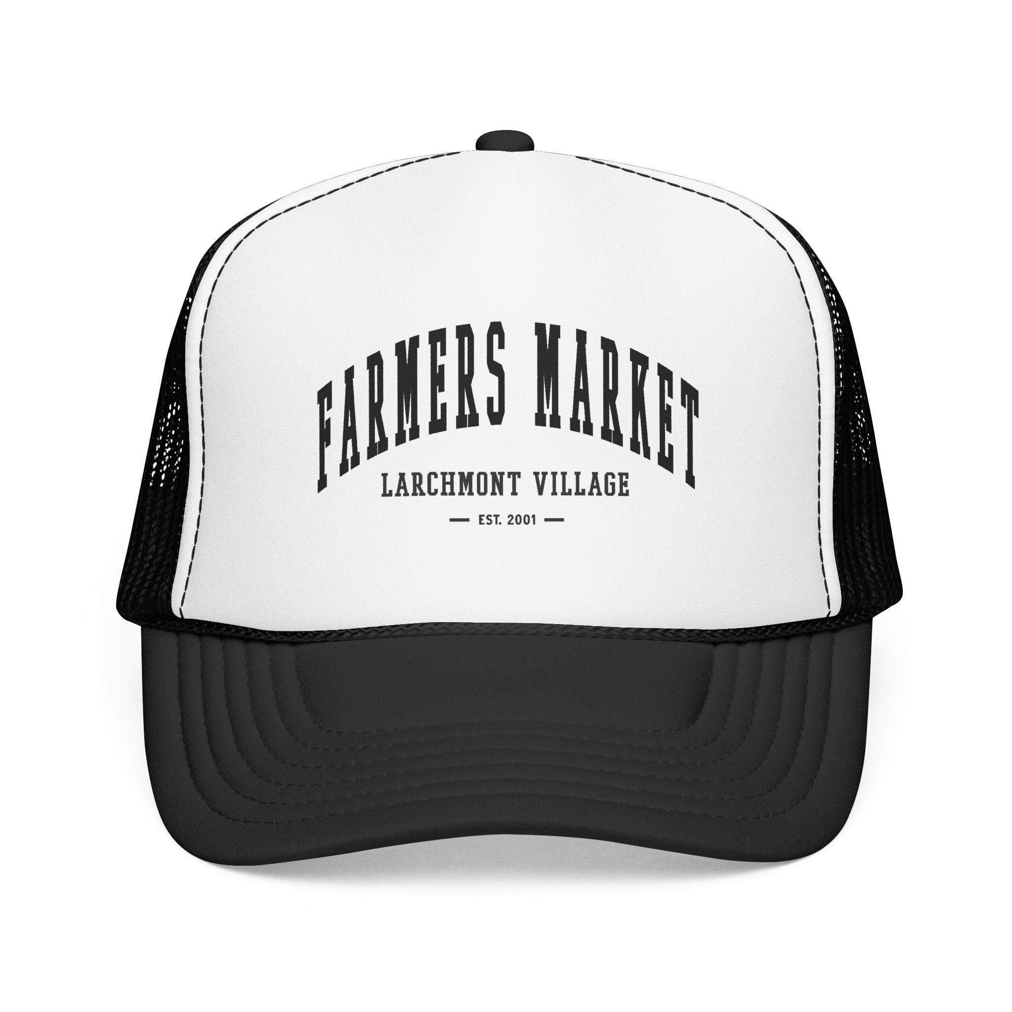 Larchmont Village Market Trucker Hat (Small City Text)