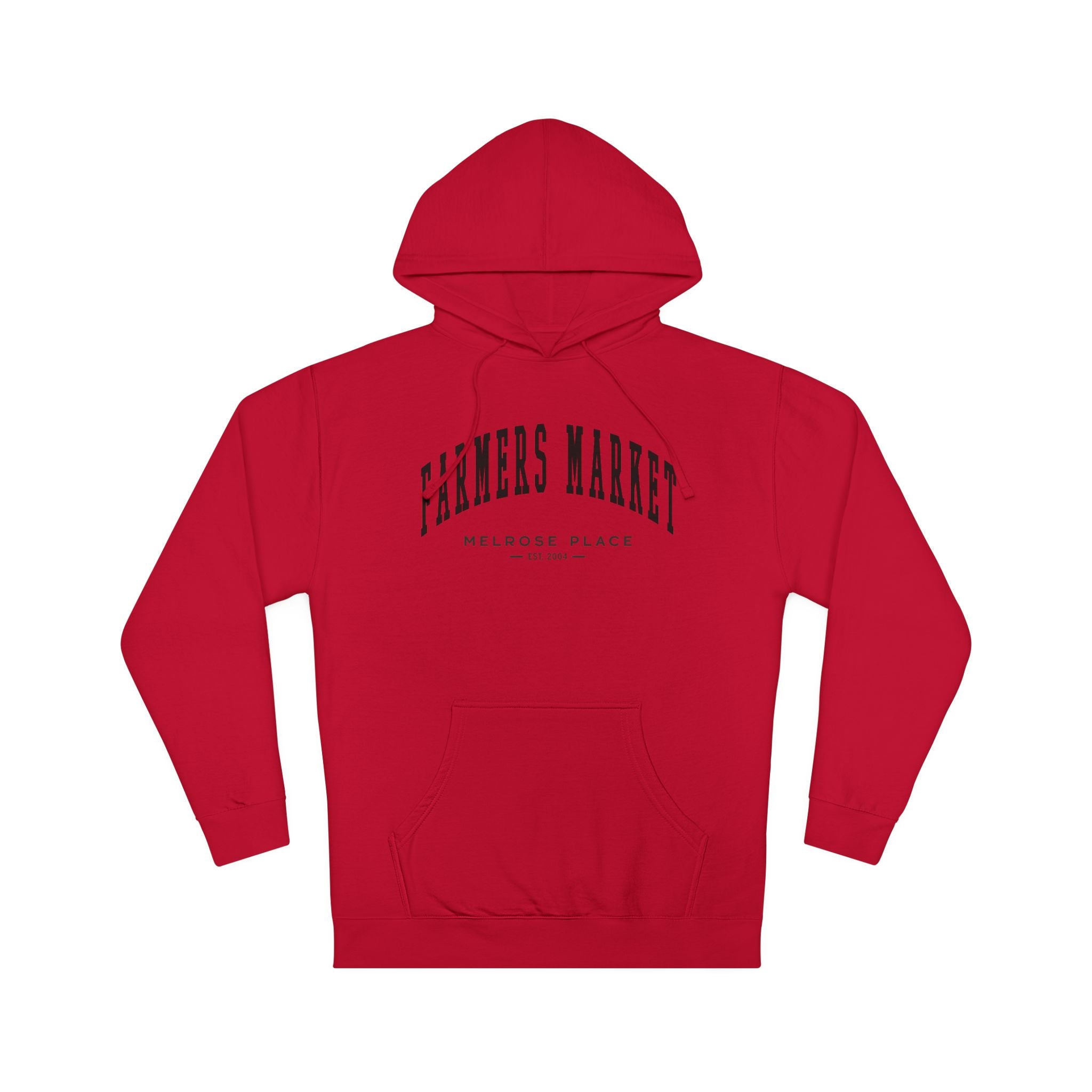 Melrose Place Farmers Market Collegiate Hoodie (Small City Text)