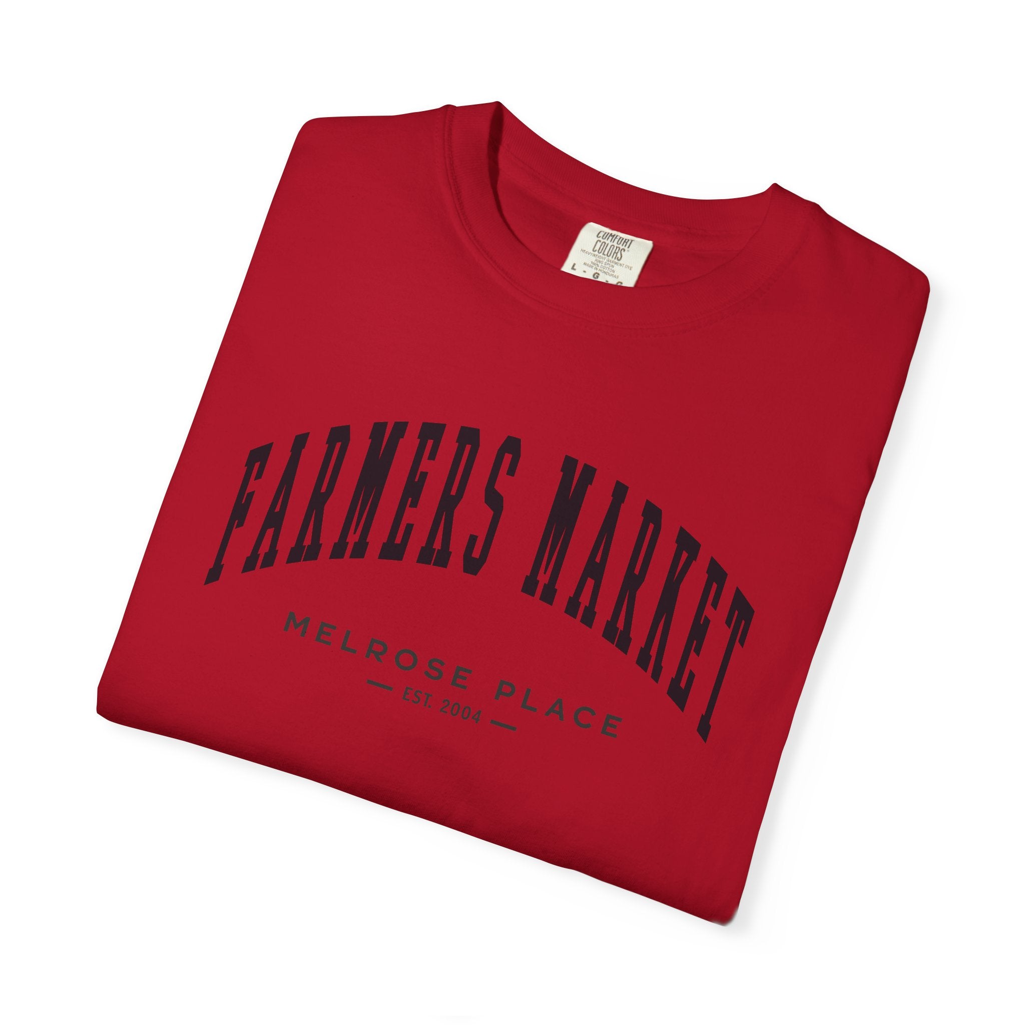 Melrose Place Farmers Market Tee (Small City Text)