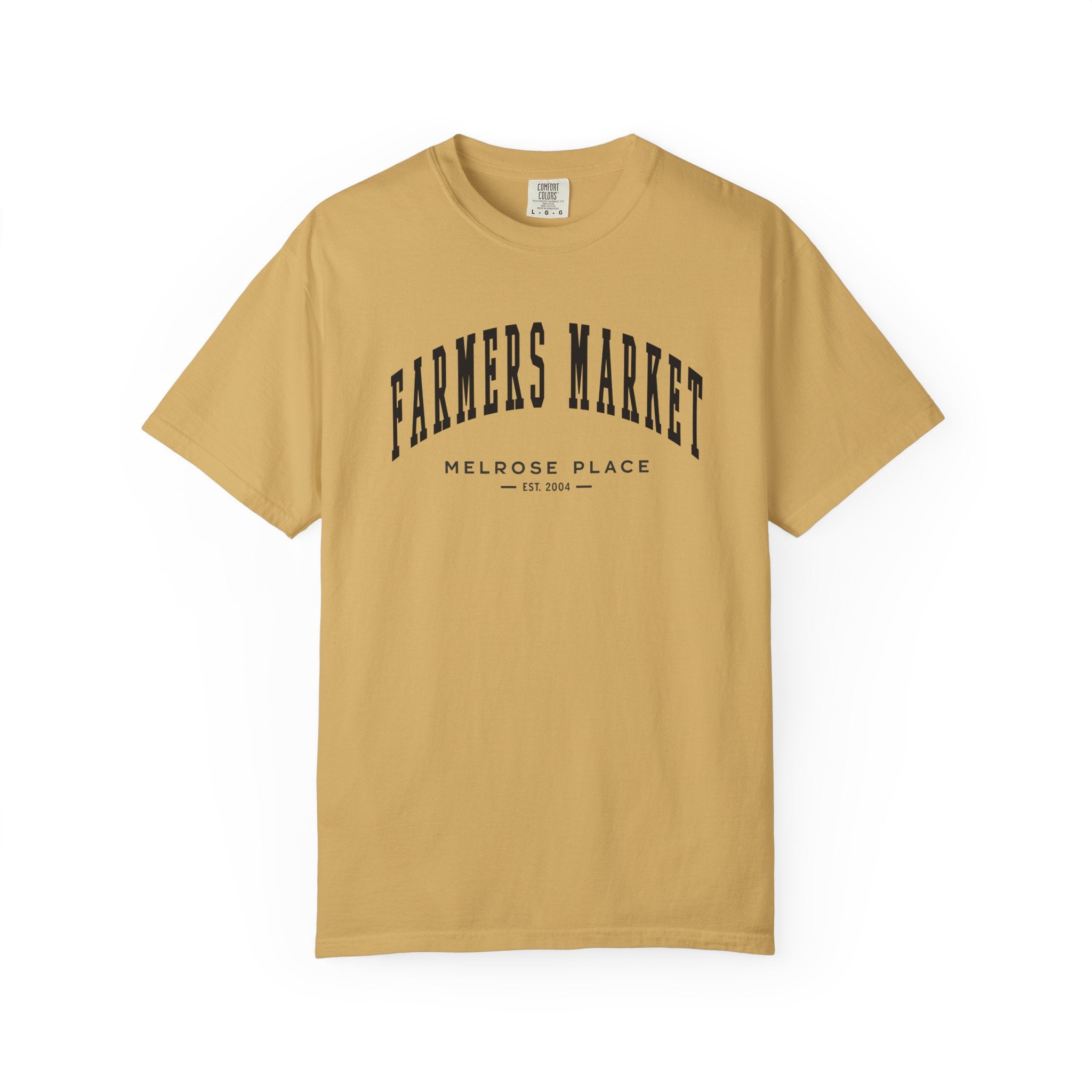Melrose Place Farmers Market Tee (Small City Text)