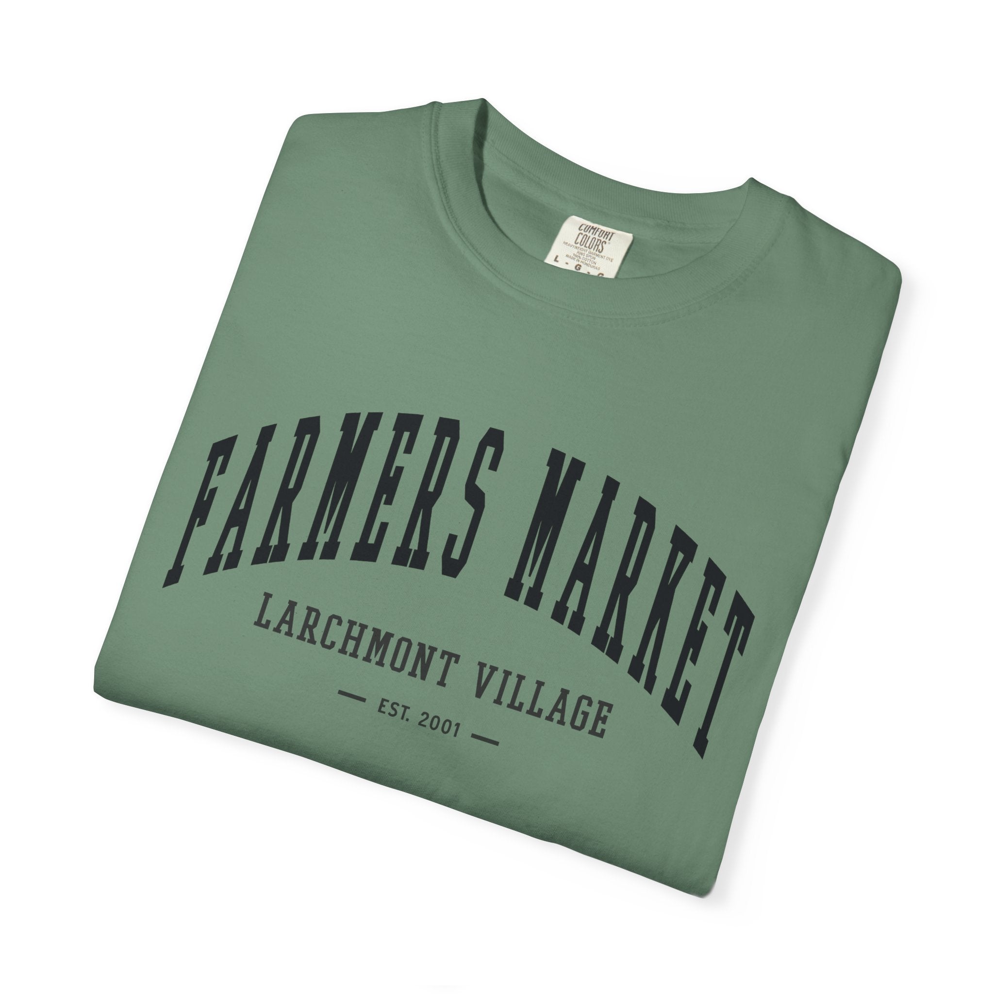Larchmont Village Farmers Market Tee (Small City Text)