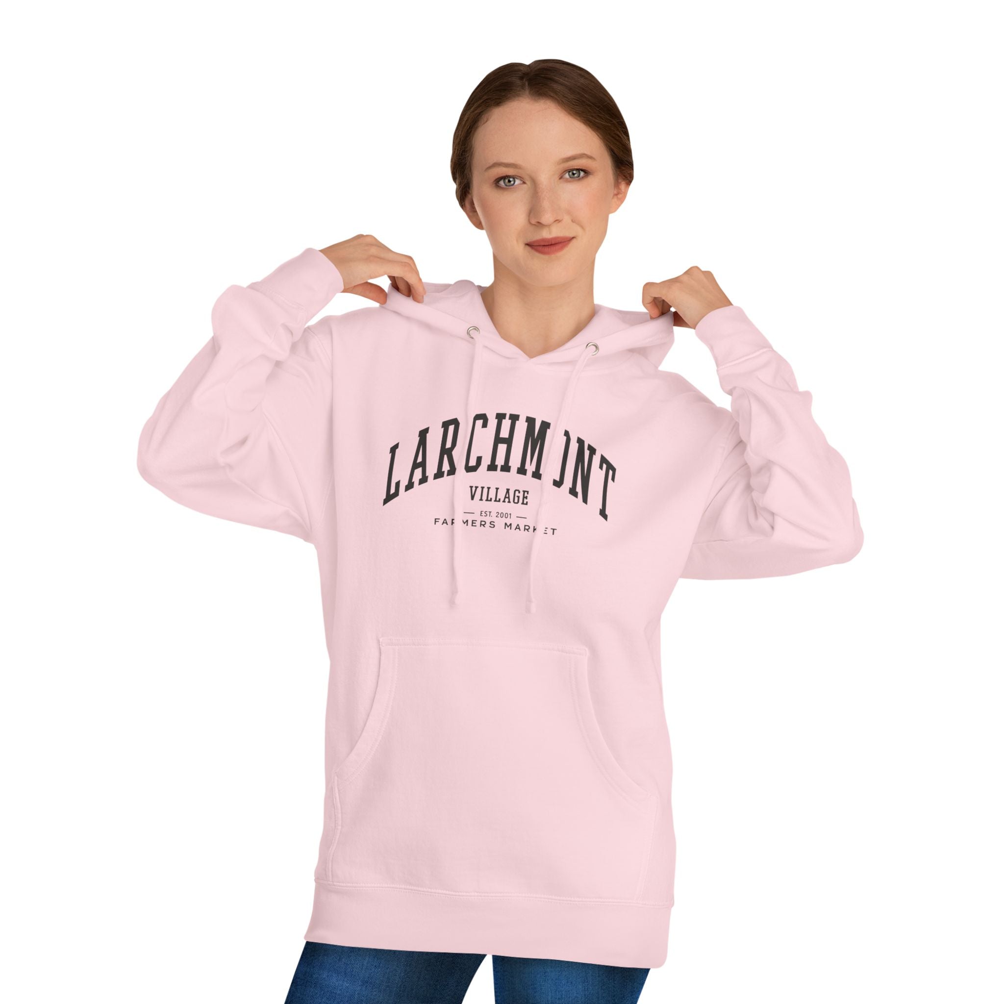 Larchmont Village Farmers Market Hoodie (Large City Text)
