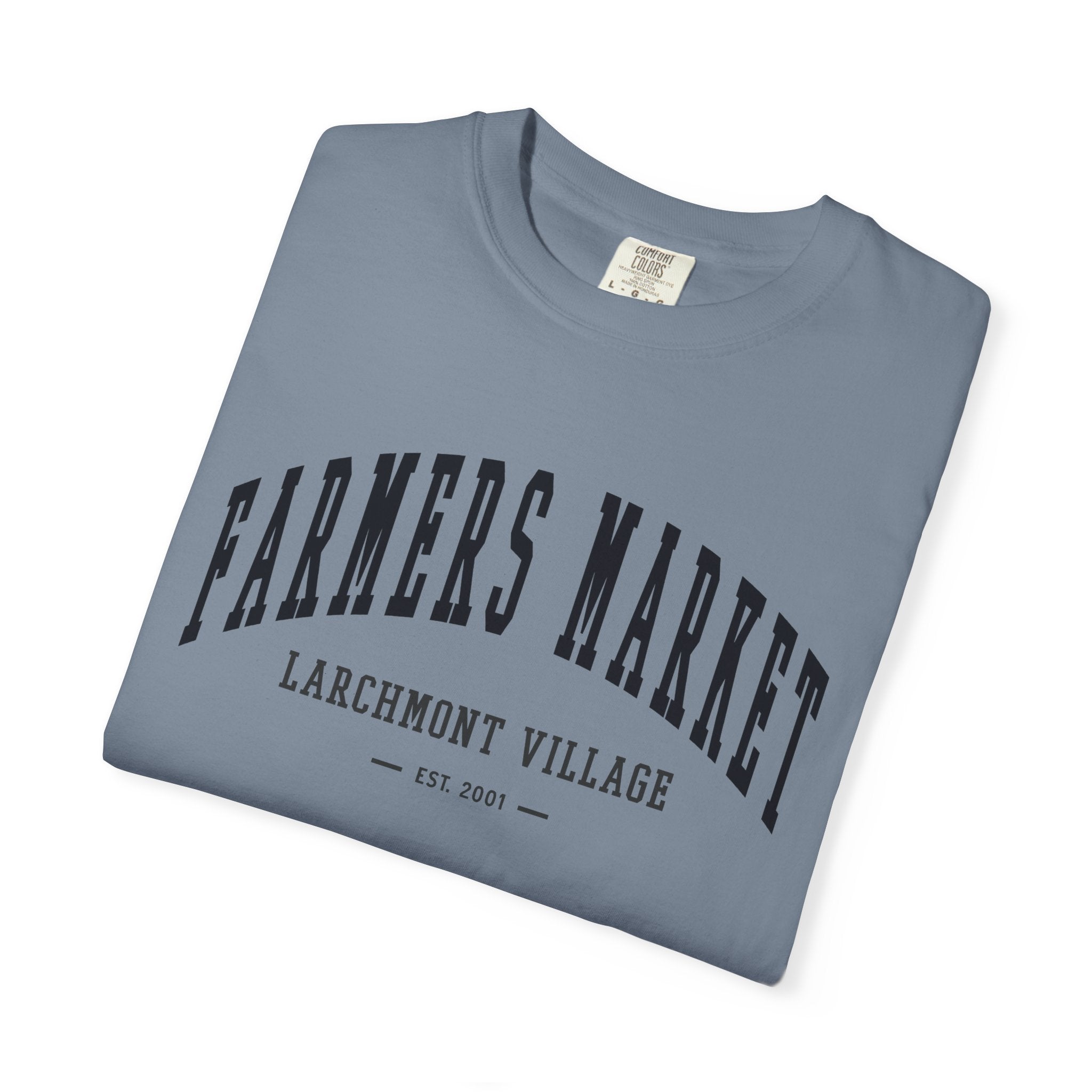 Larchmont Village Farmers Market Tee (Small City Text)