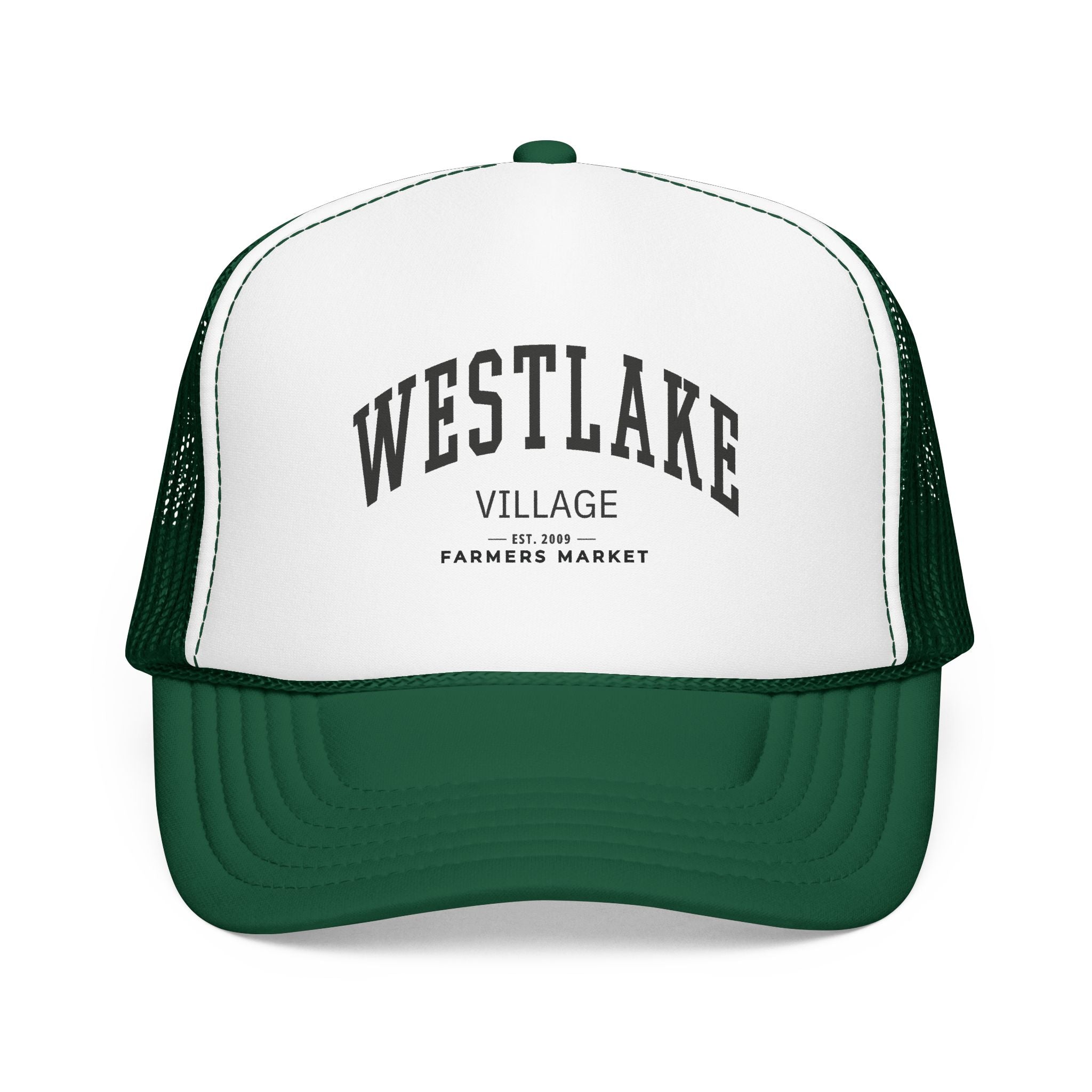 Westlake Village Market Trucker Hat (Large City Text)