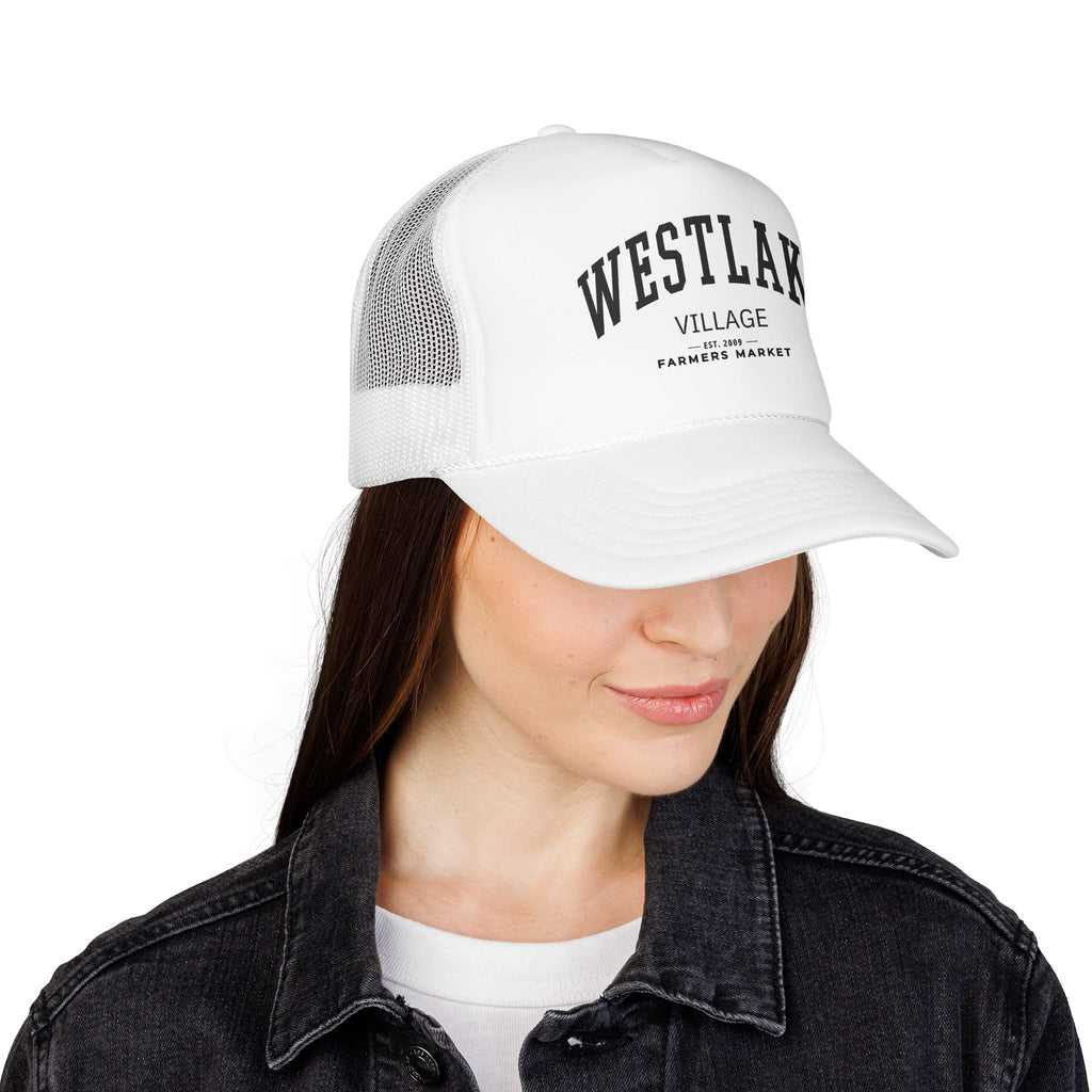 Westlake Village Market Trucker Hat (Large City Text)