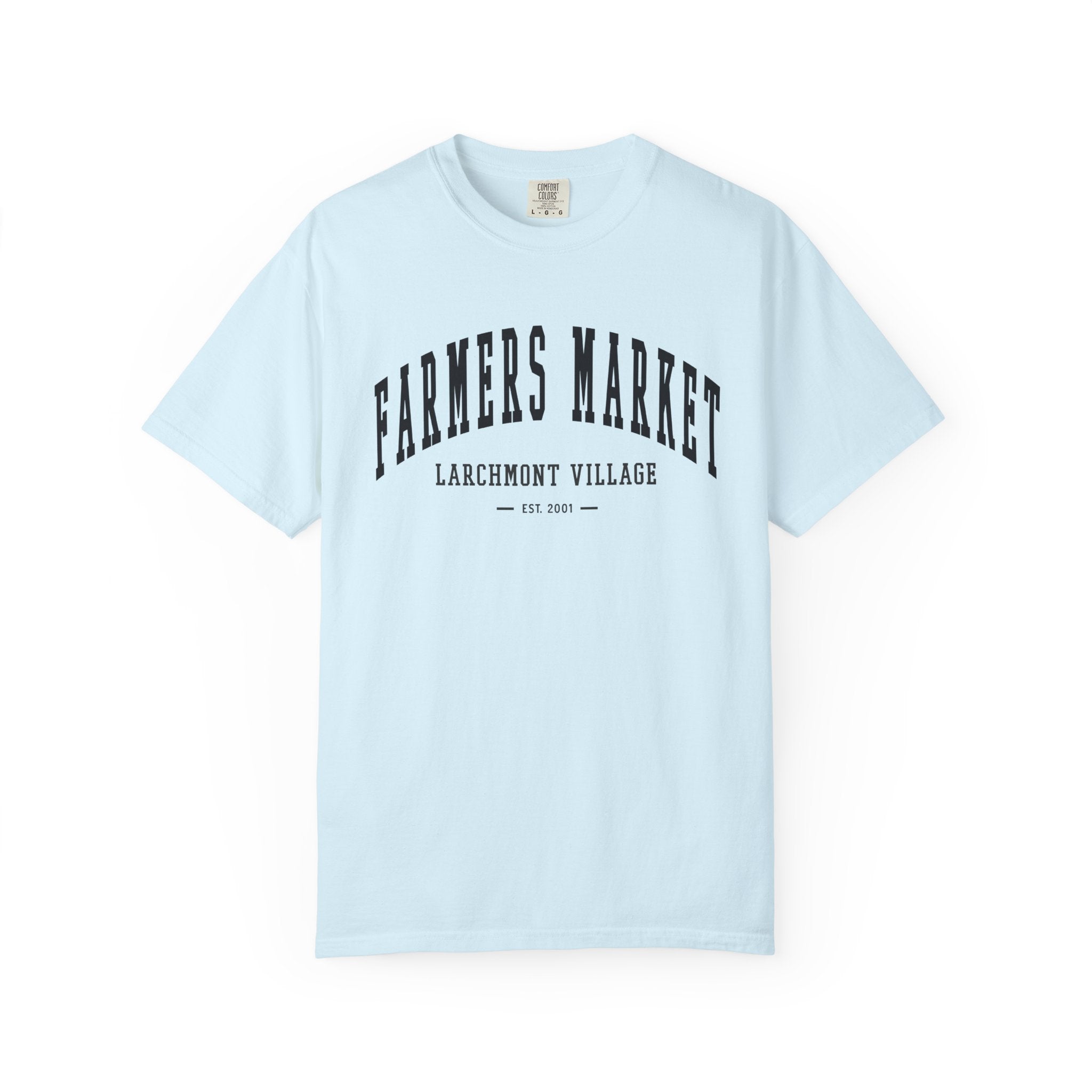 Larchmont Village Farmers Market Tee (Small City Text)