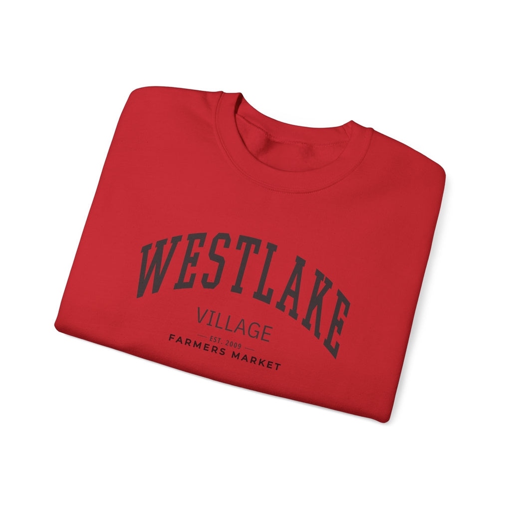 Westlake Village Farmers Market Collegiate Crewneck (Large City Text)