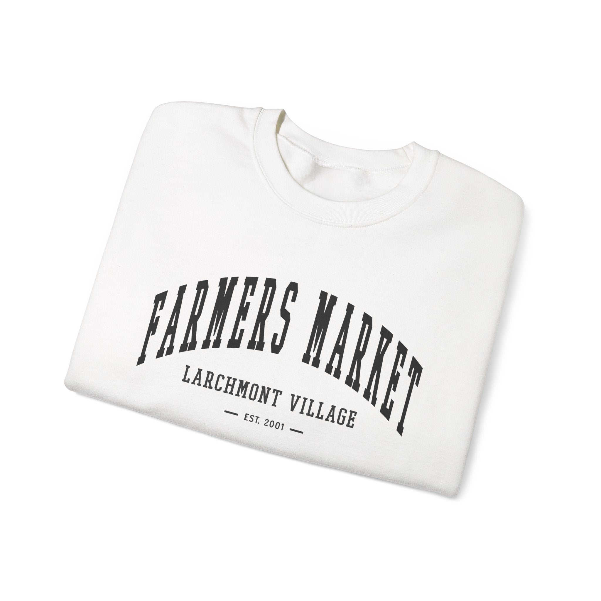 Larchmont Village Farmers Market Sweatshirt (Small City Text)