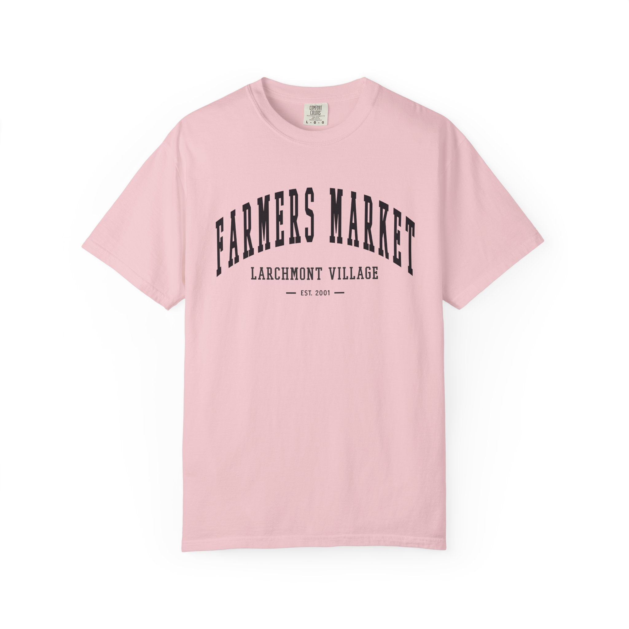 Larchmont Village Farmers Market Tee (Small City Text)
