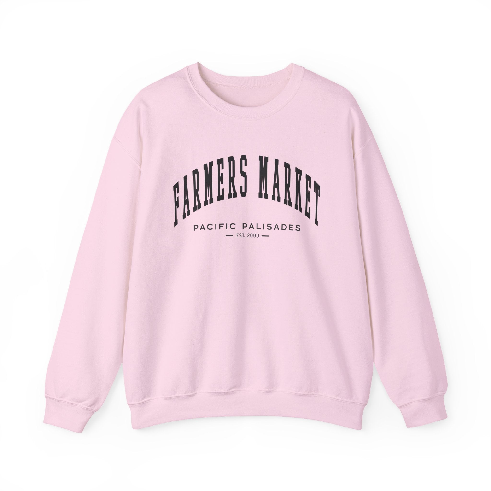 Pacific Palisades Farmers Market Collegiate Sweatshirt (Small City Text)