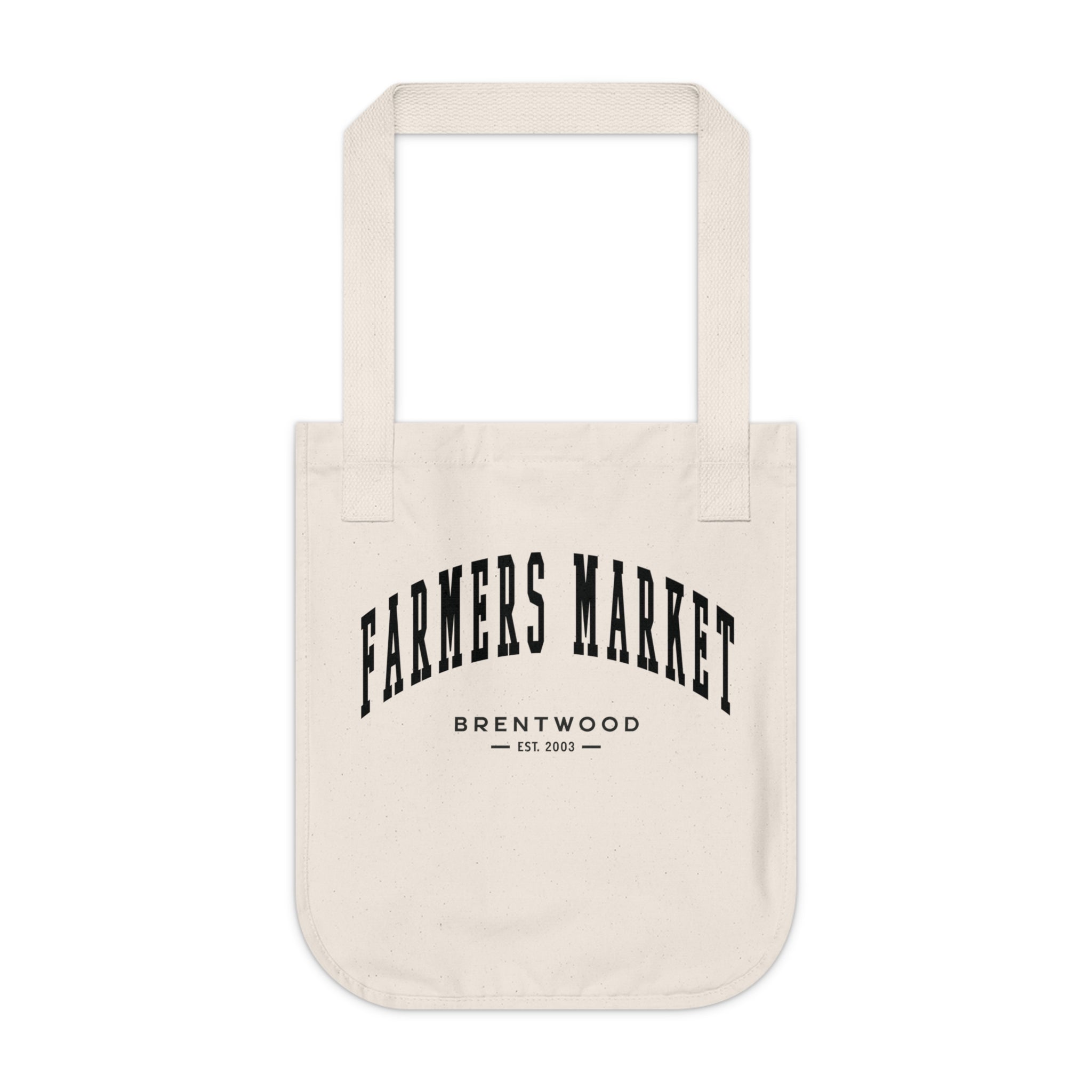 Brentwood Market Tote (Small City Text)