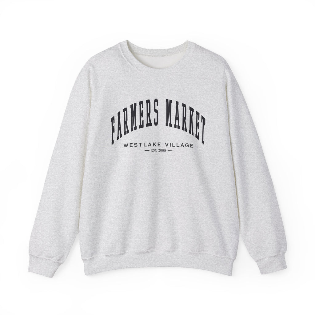 Westlake Village Farmers Market Collegiate Crewneck (Small City Text)