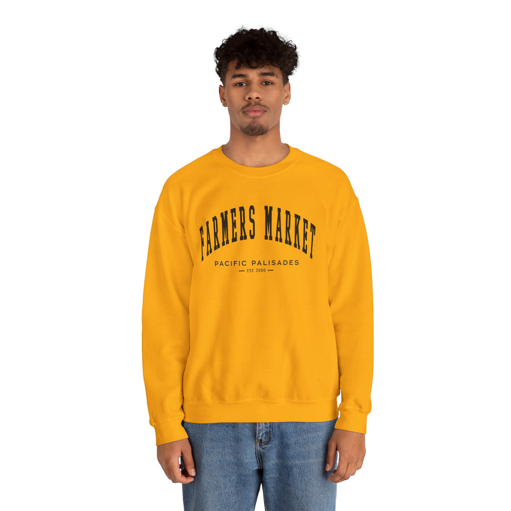Pacific Palisades Farmers Market Collegiate Sweatshirt (Small City Text)