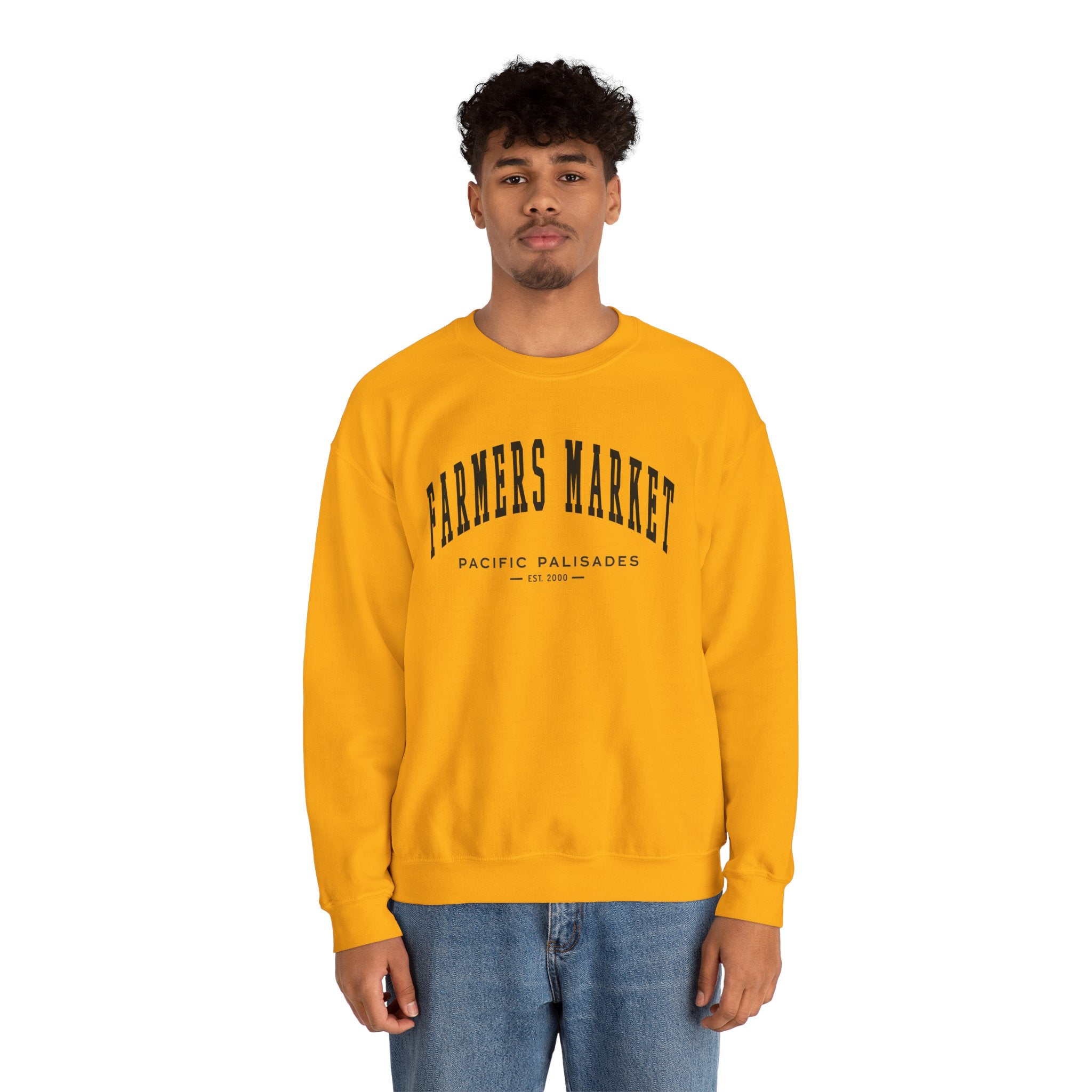 Pacific Palisades Farmers Market Collegiate Sweatshirt (Small City Text)