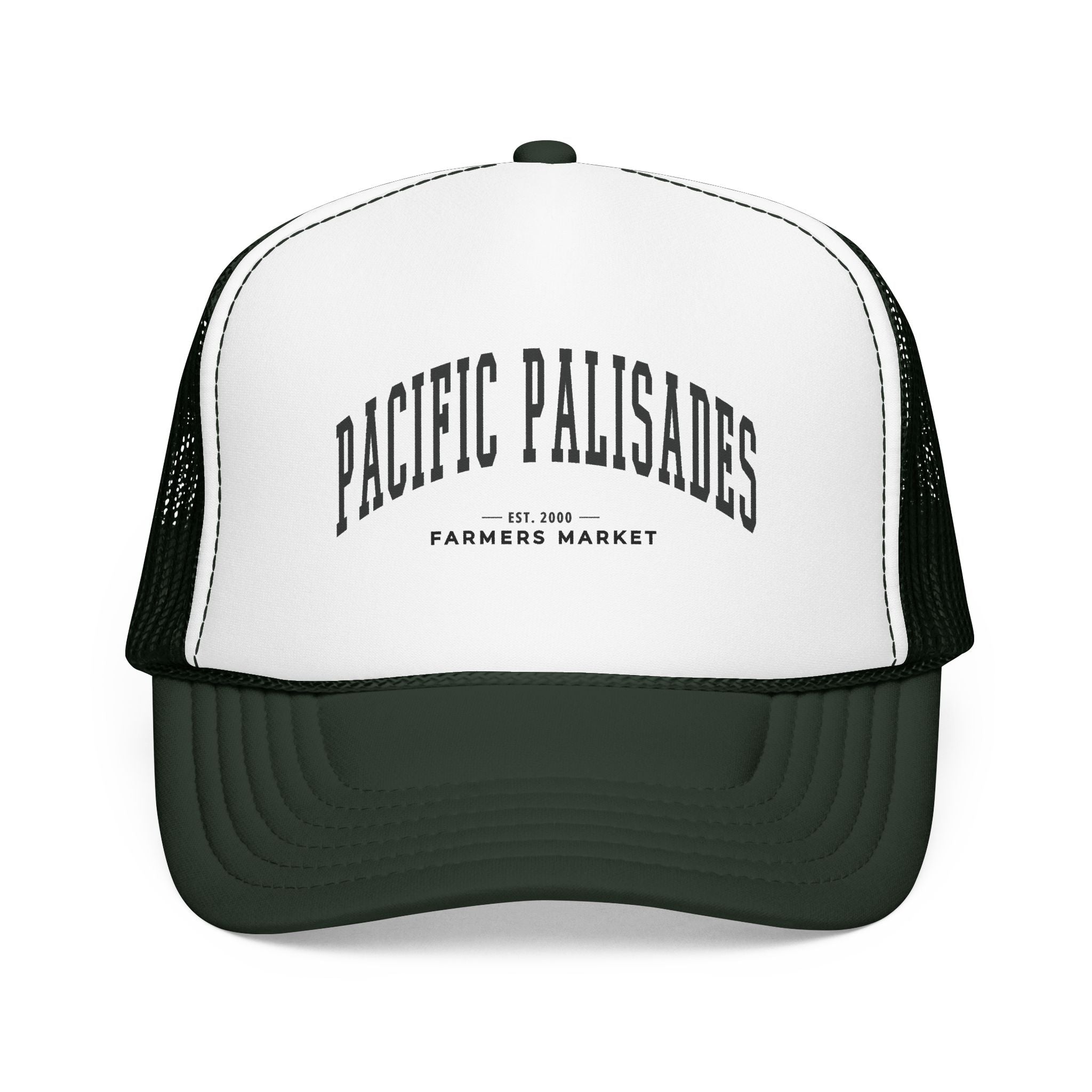 Pacific Palisades Market Trucker Hat (Large City Text)